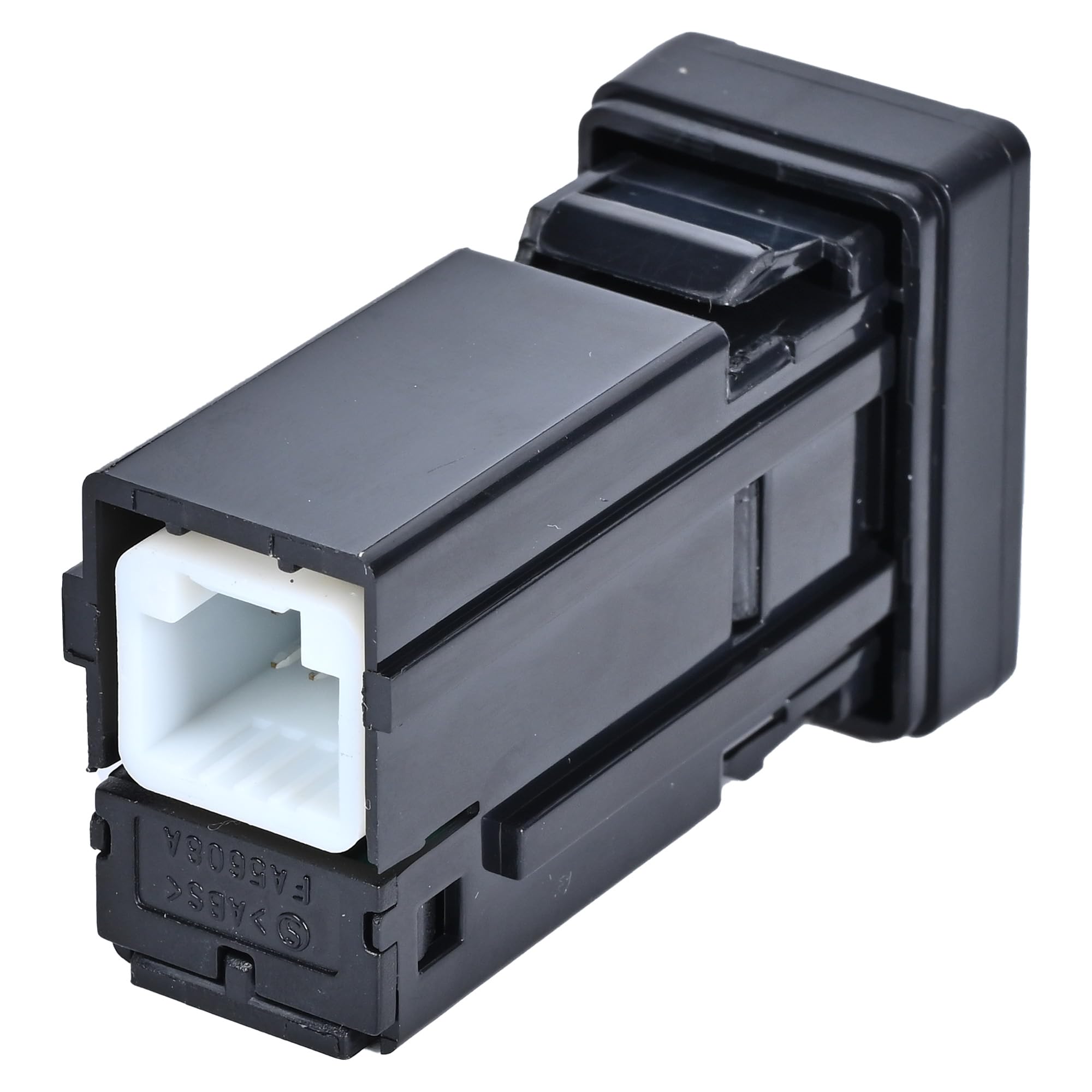 Puerto Auxiliar de Repuesto Adaptador estéreo de Entrada Auxiliar Compatible con Corolla Tundra Camry RAV4 Tacoma Highlander Sienna 2007-2014 Repuesto para 86190-02010