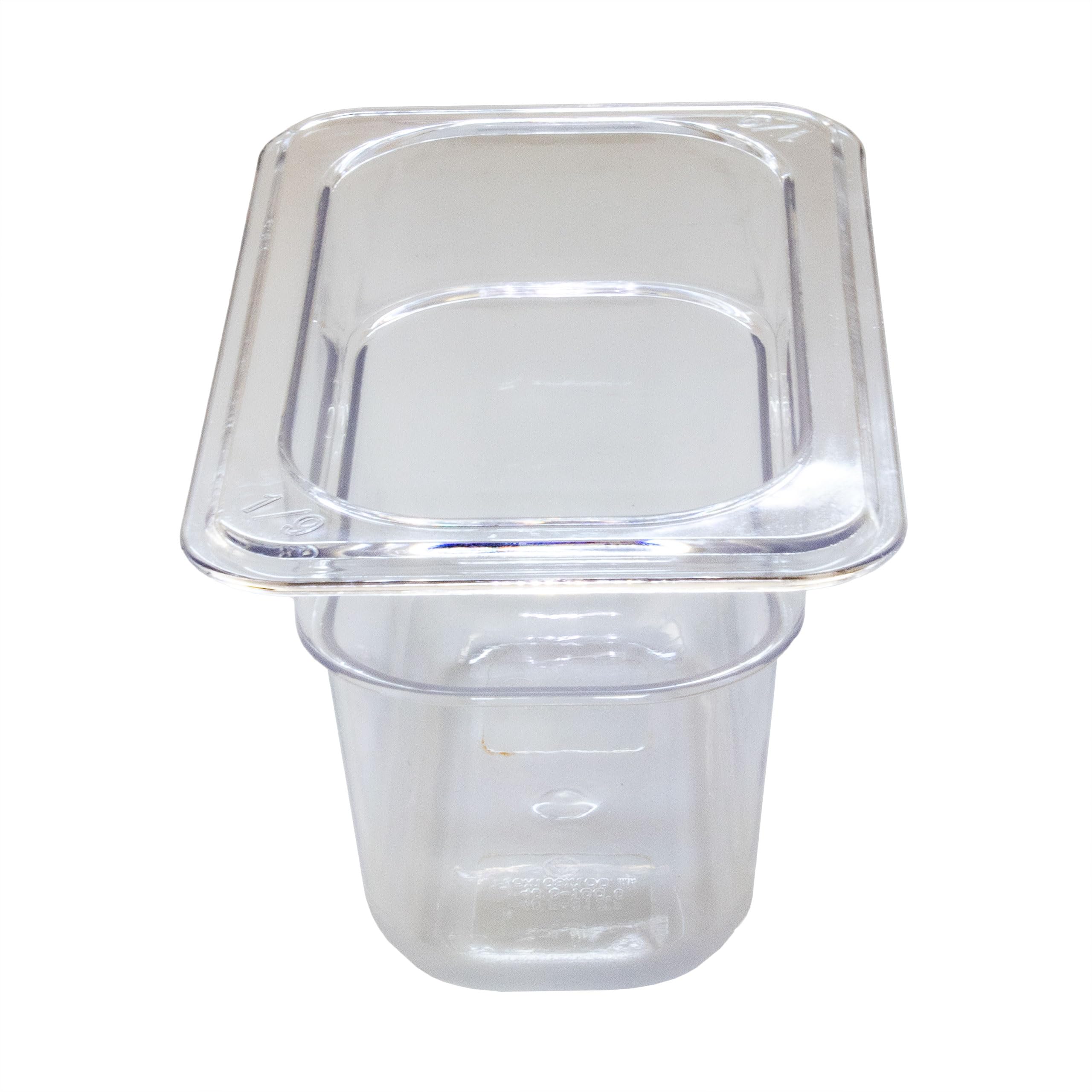 AcMax 6 Stück Polycarbonat GN 1/2 Gastronormbehälter GN Behälter 6,5 Liter tief 100 mm Gastronom