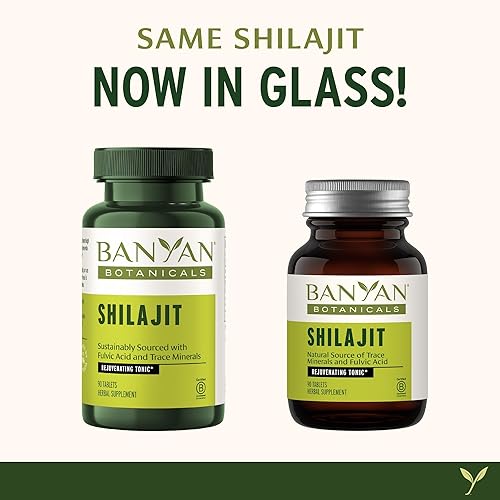 Miniatura 4 de Banyan Botanicals Shilajit orgánico – Suplemento mineral puro del Himalaya – Fuente natural de ácido fúlvico y oligominerales para energía