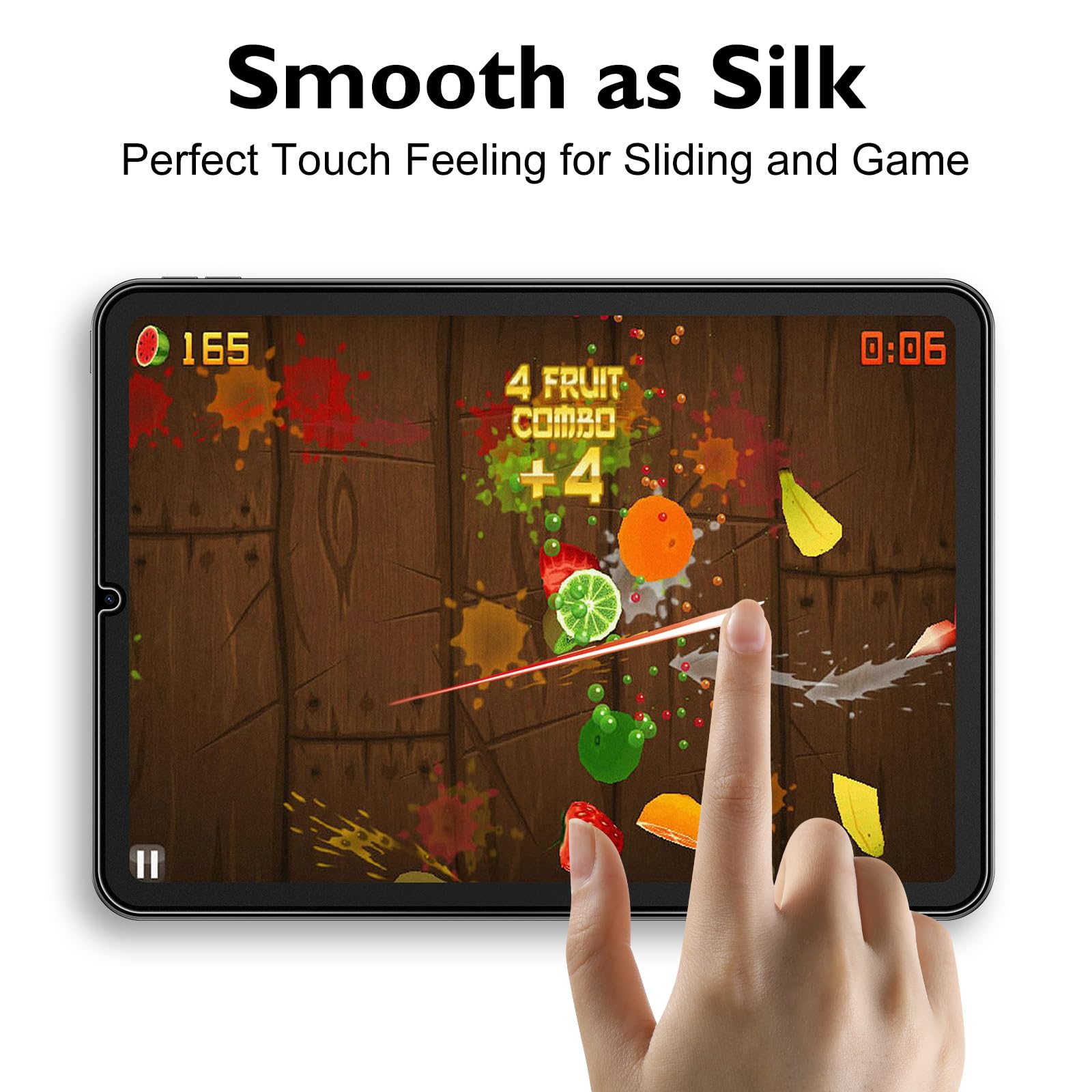 Mothca 9H matowe szkło ochronne do Apple iPad Mini 7 (A17 Pro) 8,3" 2024 / iPad mini 6 2021 matowa folia ochronna folia papierowa, ochrona przed odciskami palców (1 sztuka)