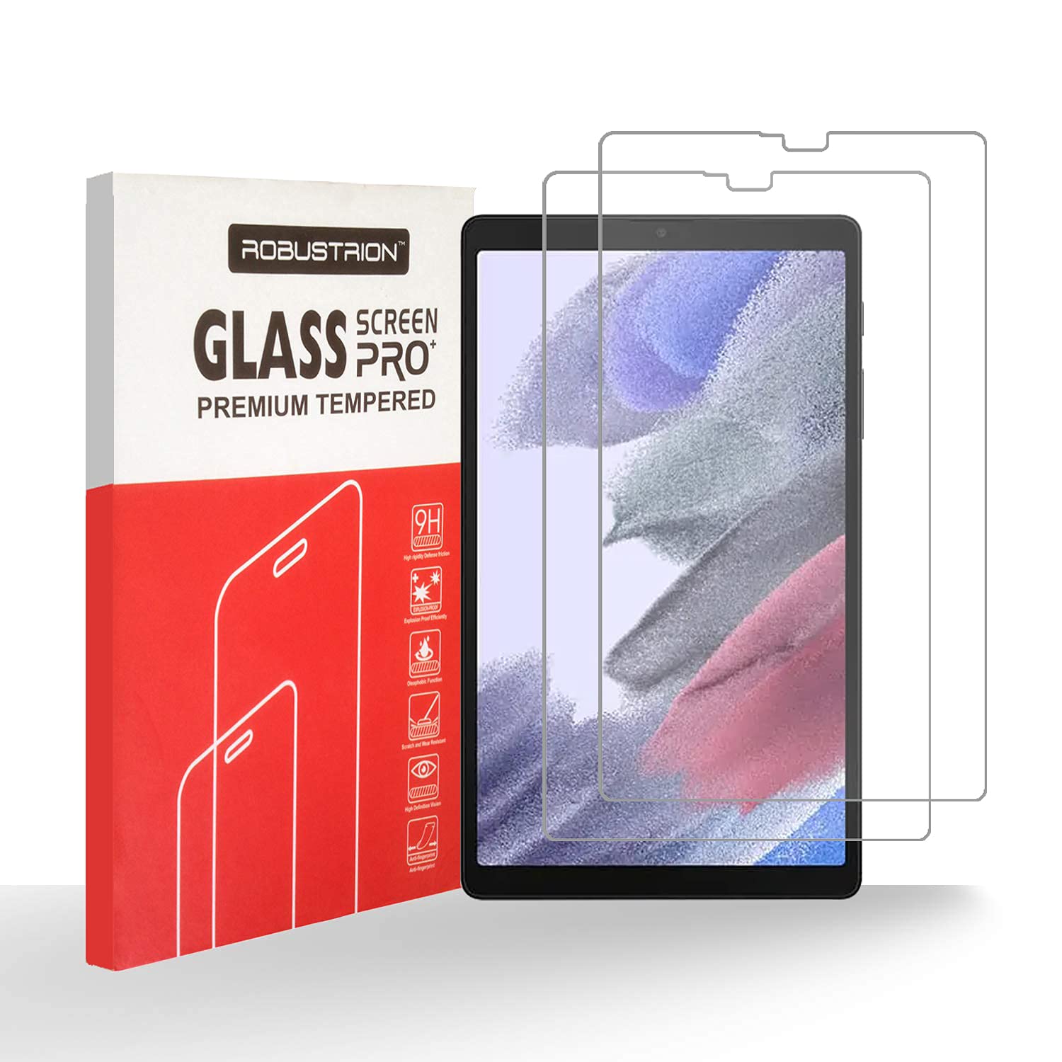 See full amazon price history chart for Robustrion Pack of 2 Anti-Scratch & Smudge Proof Premium Tempered Glass Screen Protector for Samsung Tab A7 Lite 8.7 inch SM-T220/T225 Robustrion Pack of 2 Anti-Scratch & Smudge Proof Premium Tempered Glass Screen Protector for Samsung Tab A7 Lite 8.7 inch SM-T220/T225 (B098DVHKQK) Amazon Price History, Amazon Price Tracker