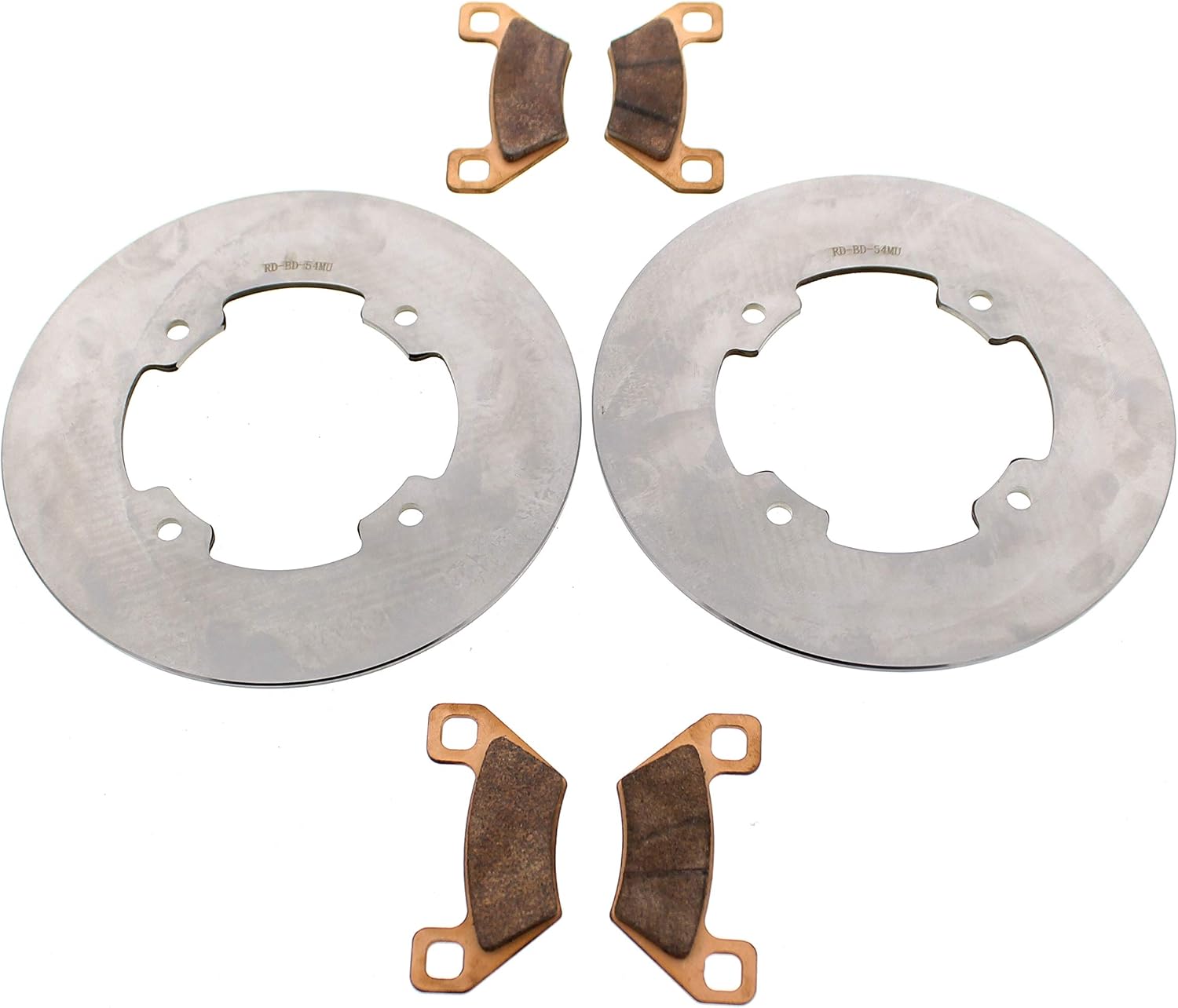 2012-2015 Arctic Cat 700 Diesel Front Brake MudRat Rotors & Brake Pads