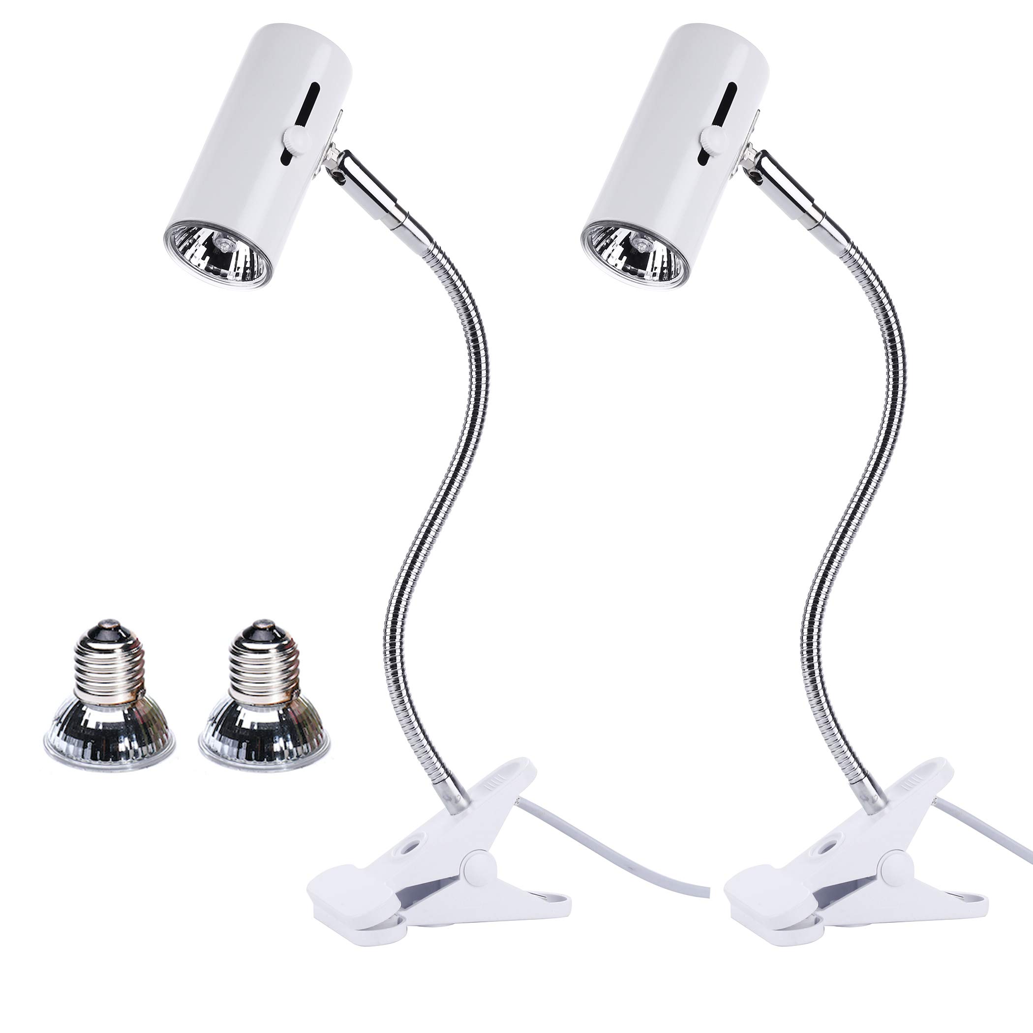 Buy (2 Pack) CalPalmy UVA and UVB Light and Heat Lamp CE Certified