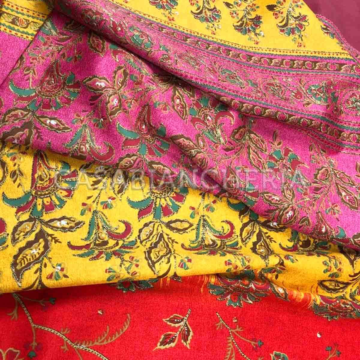 Bassetti MONTEFANO Foulard Cotone, Rosso, 270X270