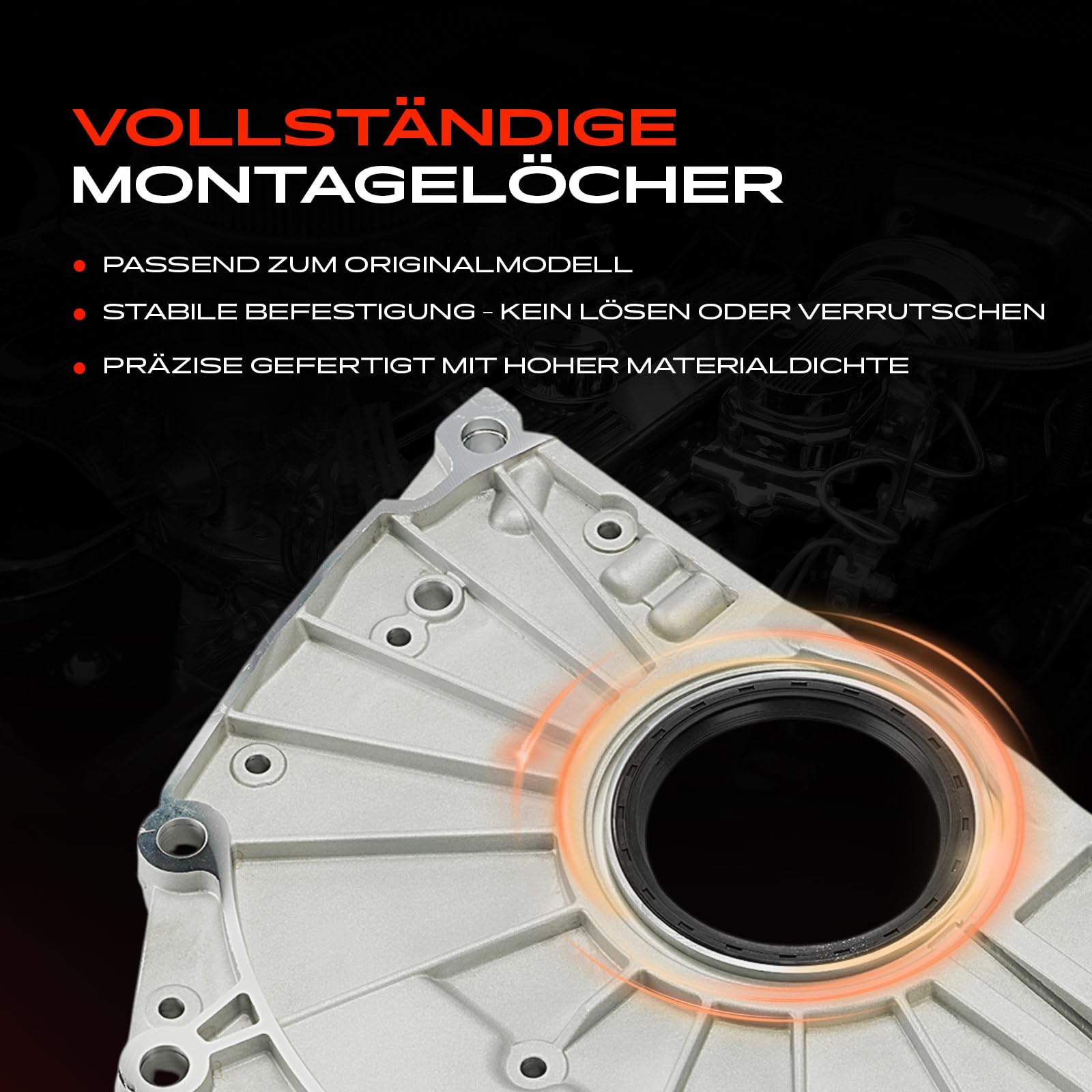 Frankberg Coperchio della cinghia di distribuzione diesel 7801709 | Compatibile con: Serie 5 Gran Turismo F07, X5 E70, Serie 3 Coupé E92, Serie 3 Touring E91, Serie 5 F10