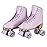C SEVEN C7skates Cute Roller Skates for Girls and Adults (Sugarplum, Women\'s 6 / Youth 5 / Men\'s 5)