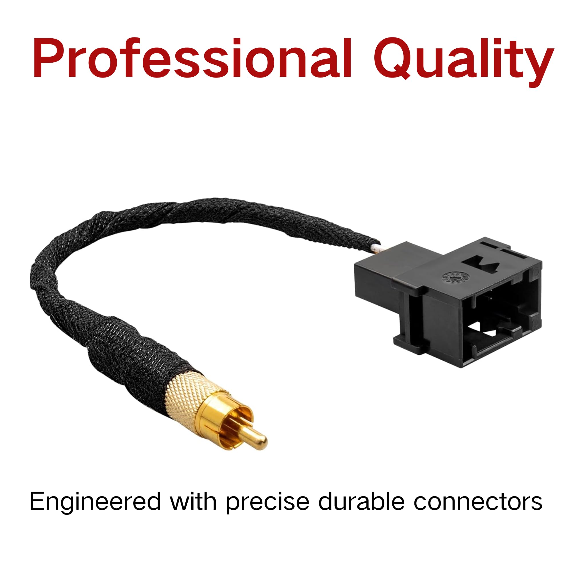Car Video Adapter Reverse Camera Retention Adaptor 24Pin Cable For ...