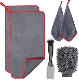 Car Drying Towel Set 6 Pack