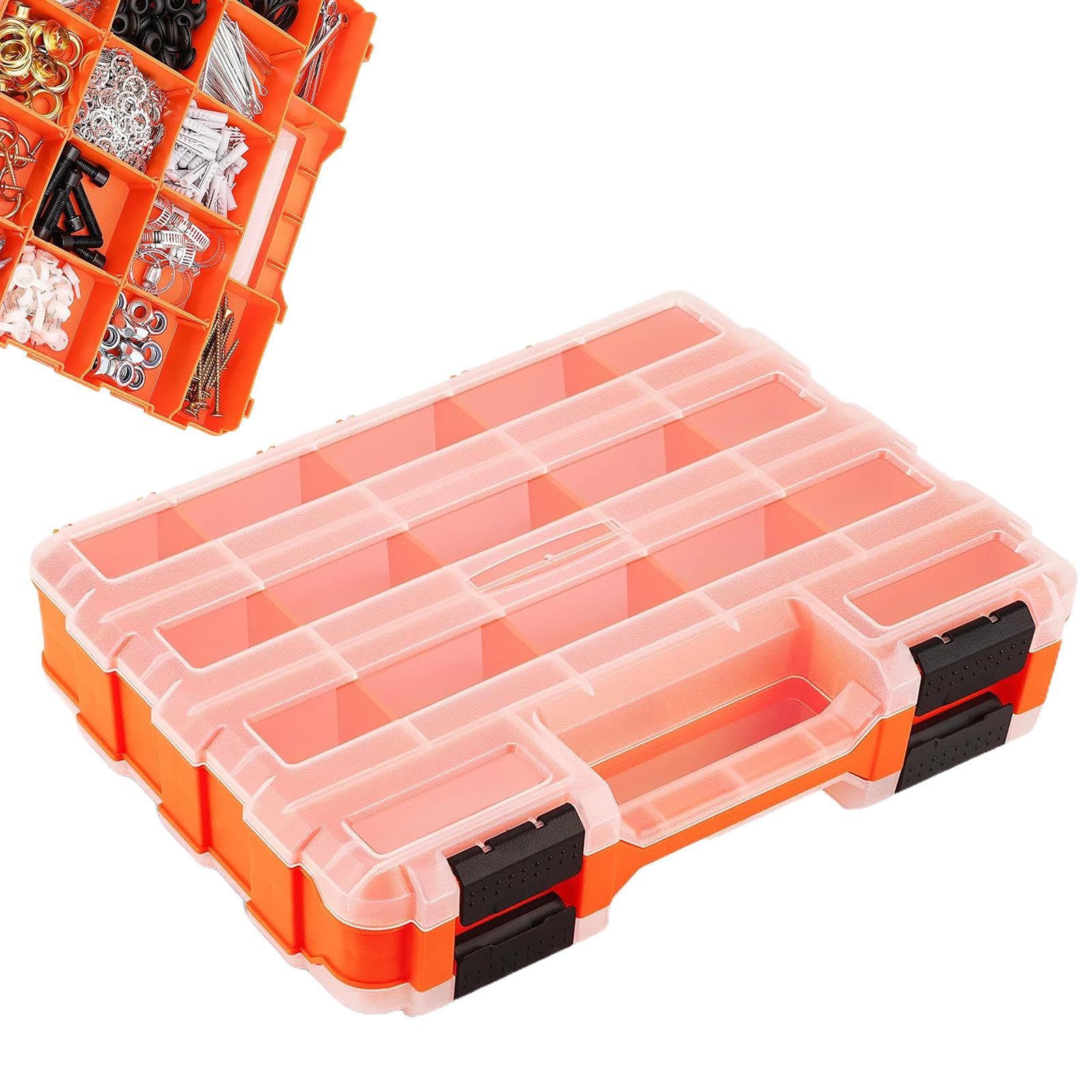 Mallette de rangement portable 34 cases pour organiser vos bijoux et loisirs créatifs à la maison