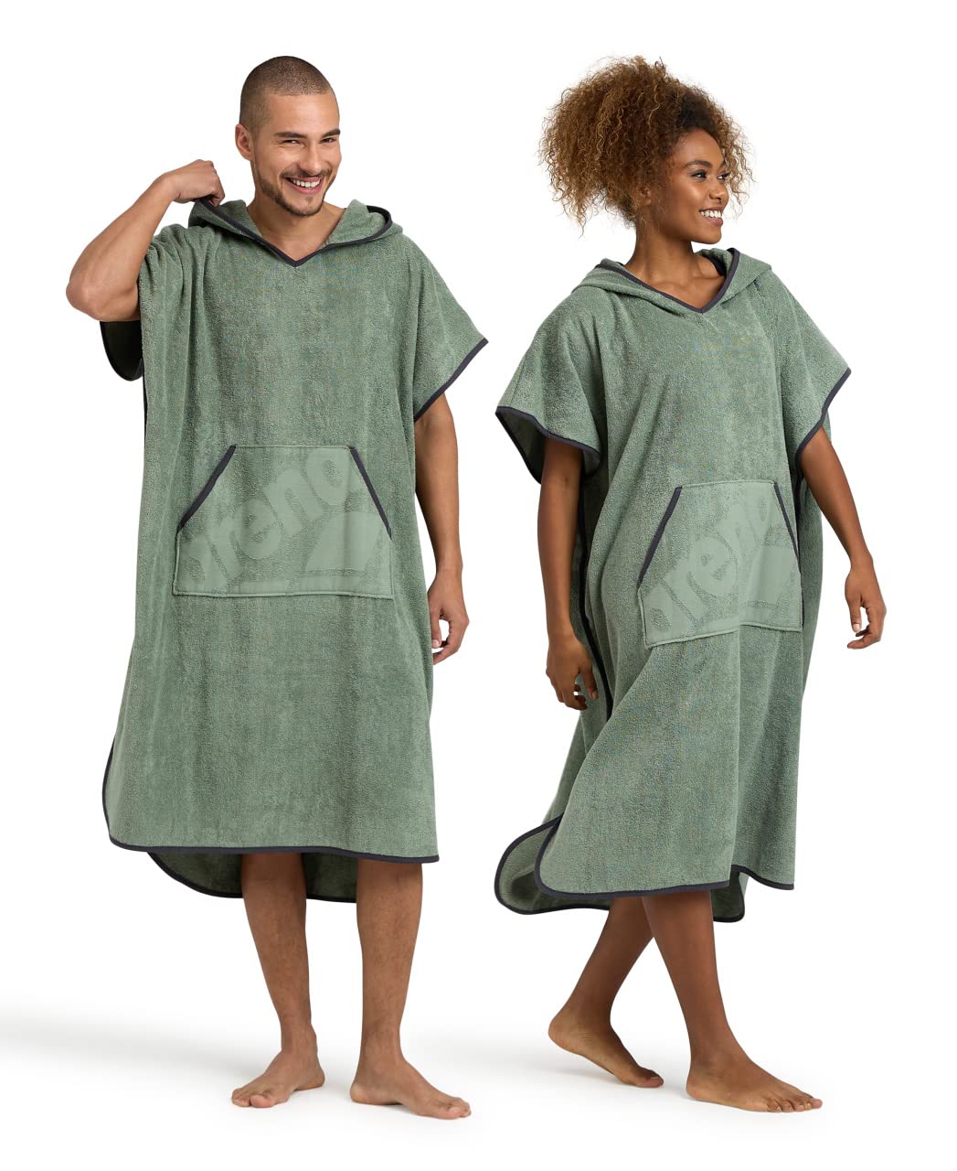 Amazon.com : ARENA Unisex Adult Hooded Poncho Cotton Swim Towel