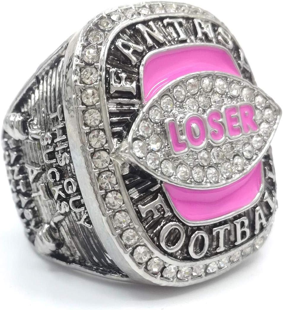 Fantasy Football Loser Championship Trophy Ring Last Place Award for League