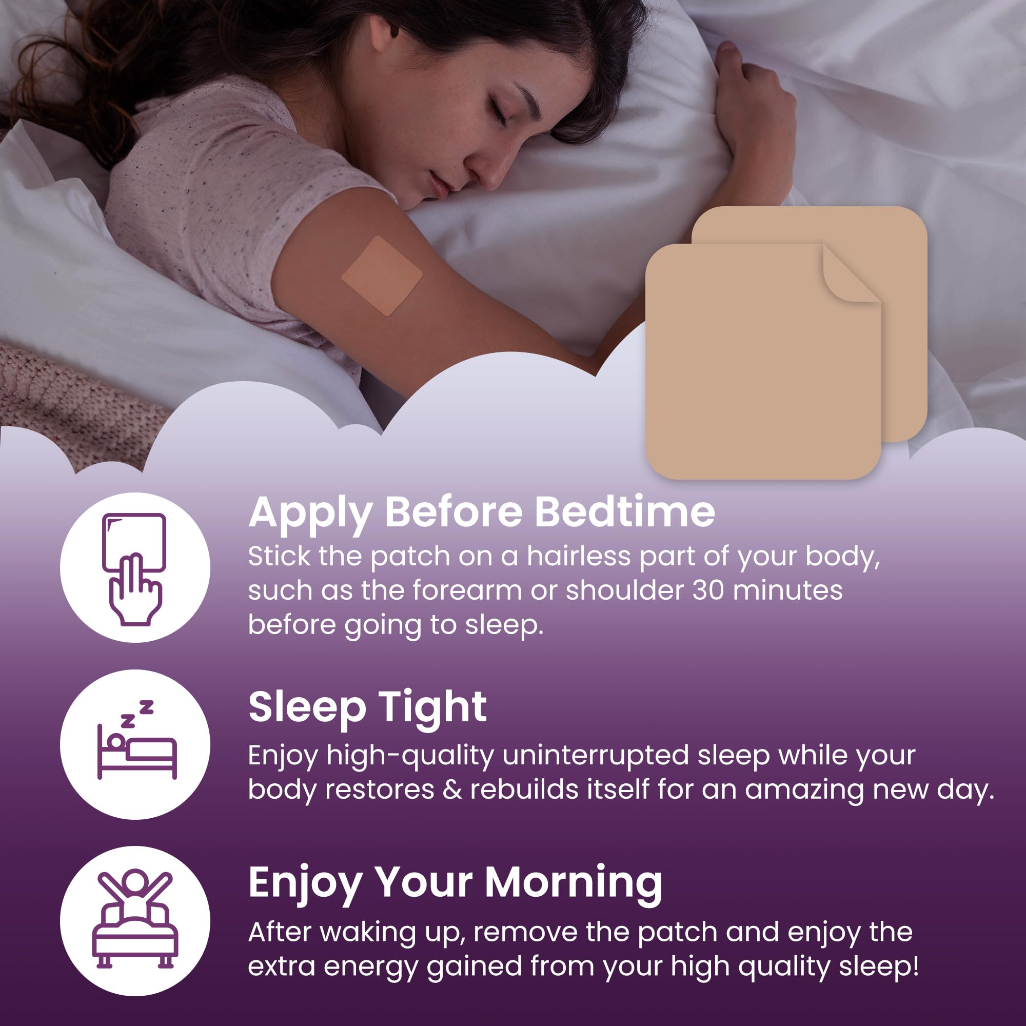 VIORY Sleep Patches for Adults Extra Strength | Easy-to-Apply Sleep Patch — Amazon image 5