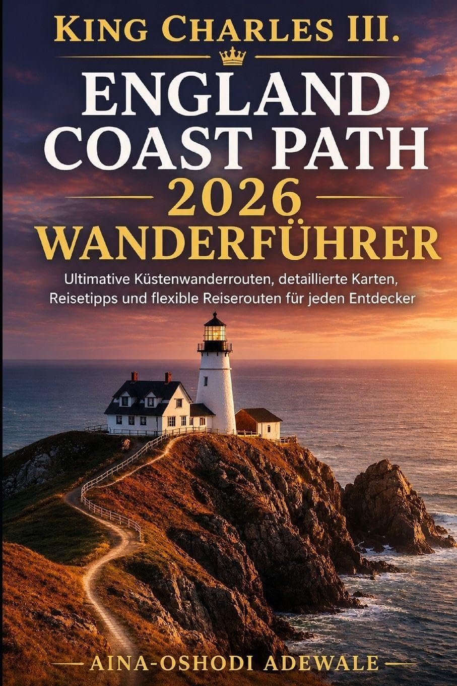 KING CHARLES III. ENGLAND COAST PATH 2026 WANDERFÜHRER: Ultimative Küstenwanderrouten, detaillierte Karten, Reisetipps und flexible Reiserouten für jeden Entdecker