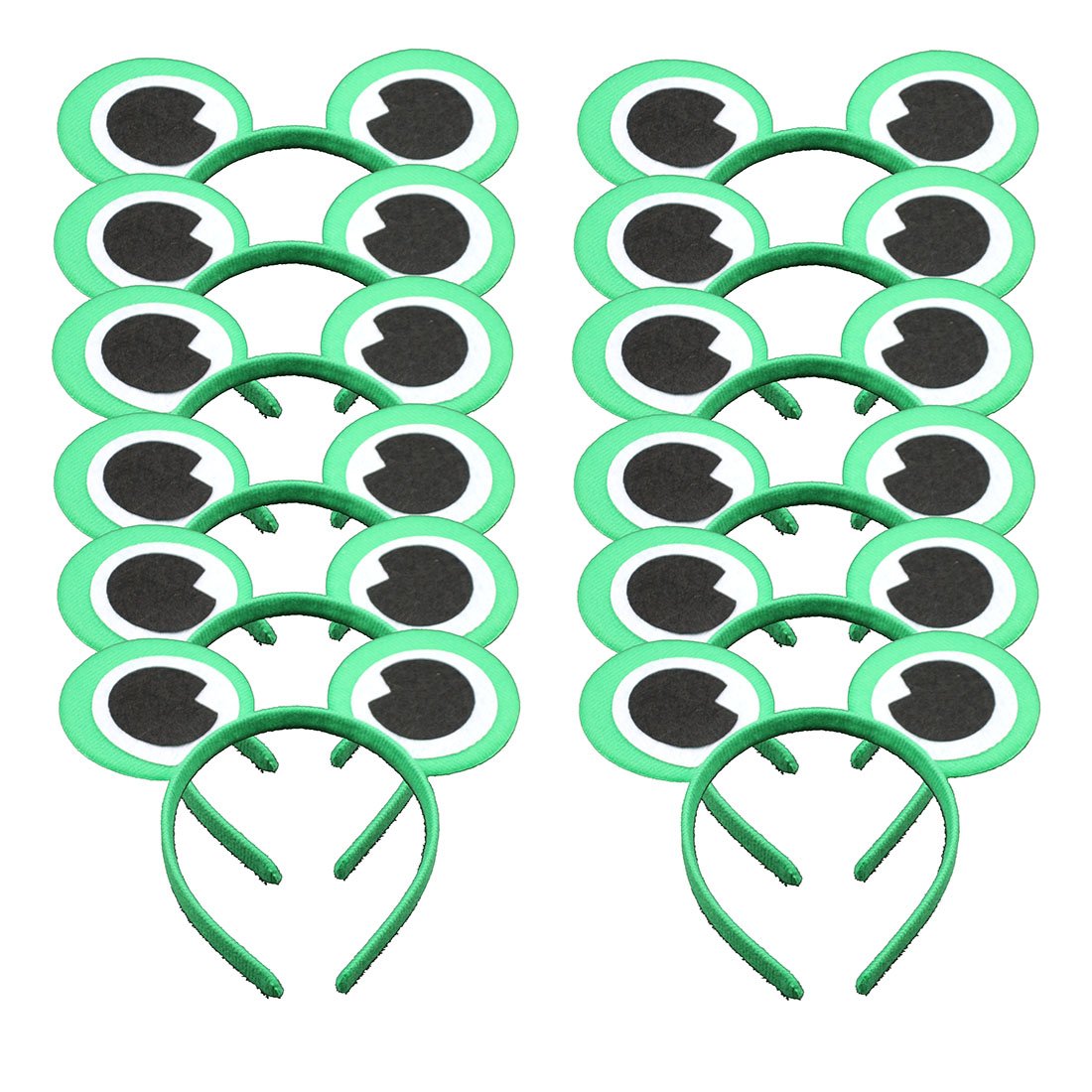 NiuZaiz Set of 12 Mouse Ears Headbands Christmas Party Favors