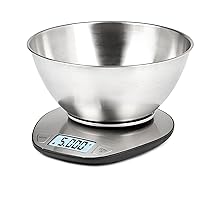 G3 Ferrari G20062 Linea Bilancia da Cucina, Ciotola 2L Inox