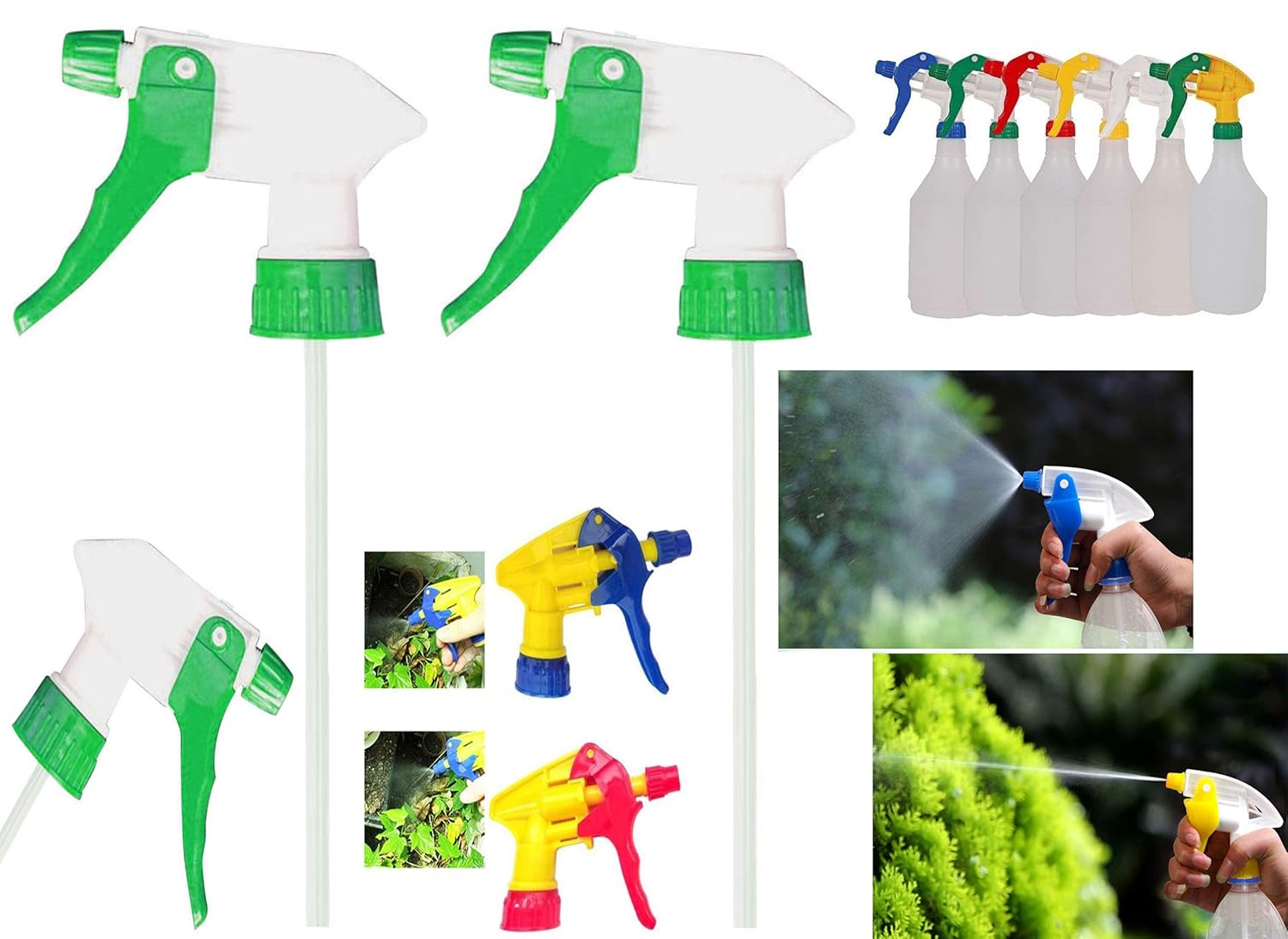 Rockfieln Nozzle High Pressure Garden Pump Water Spray Nozzle Trigger