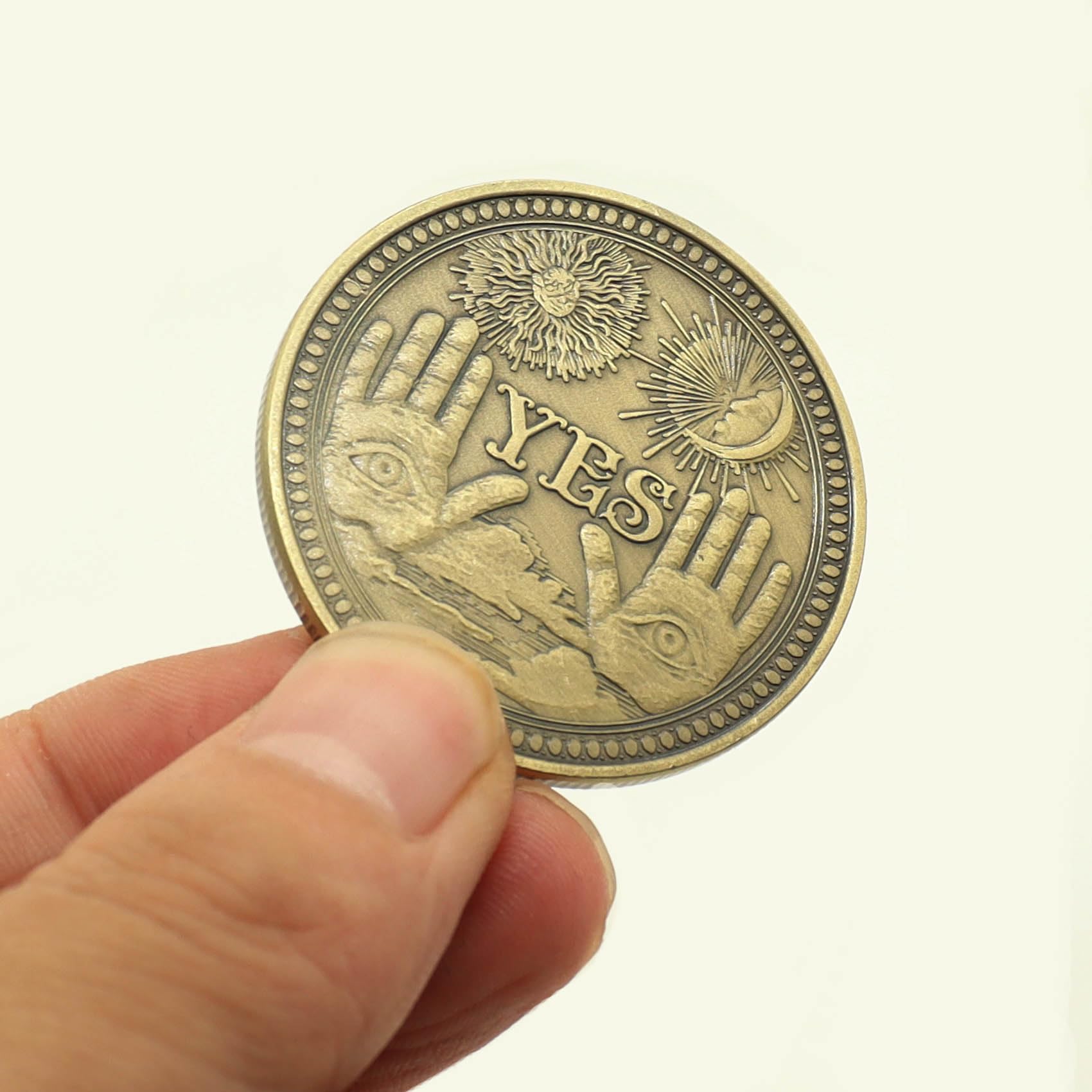 Amazon.com: 20/Pack Yes No Challenge Coin Bulk Decision Maker