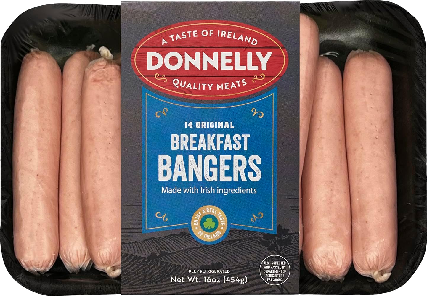 Donnelly Original Breakfast Sausage 454g (16oz) 5 Pack