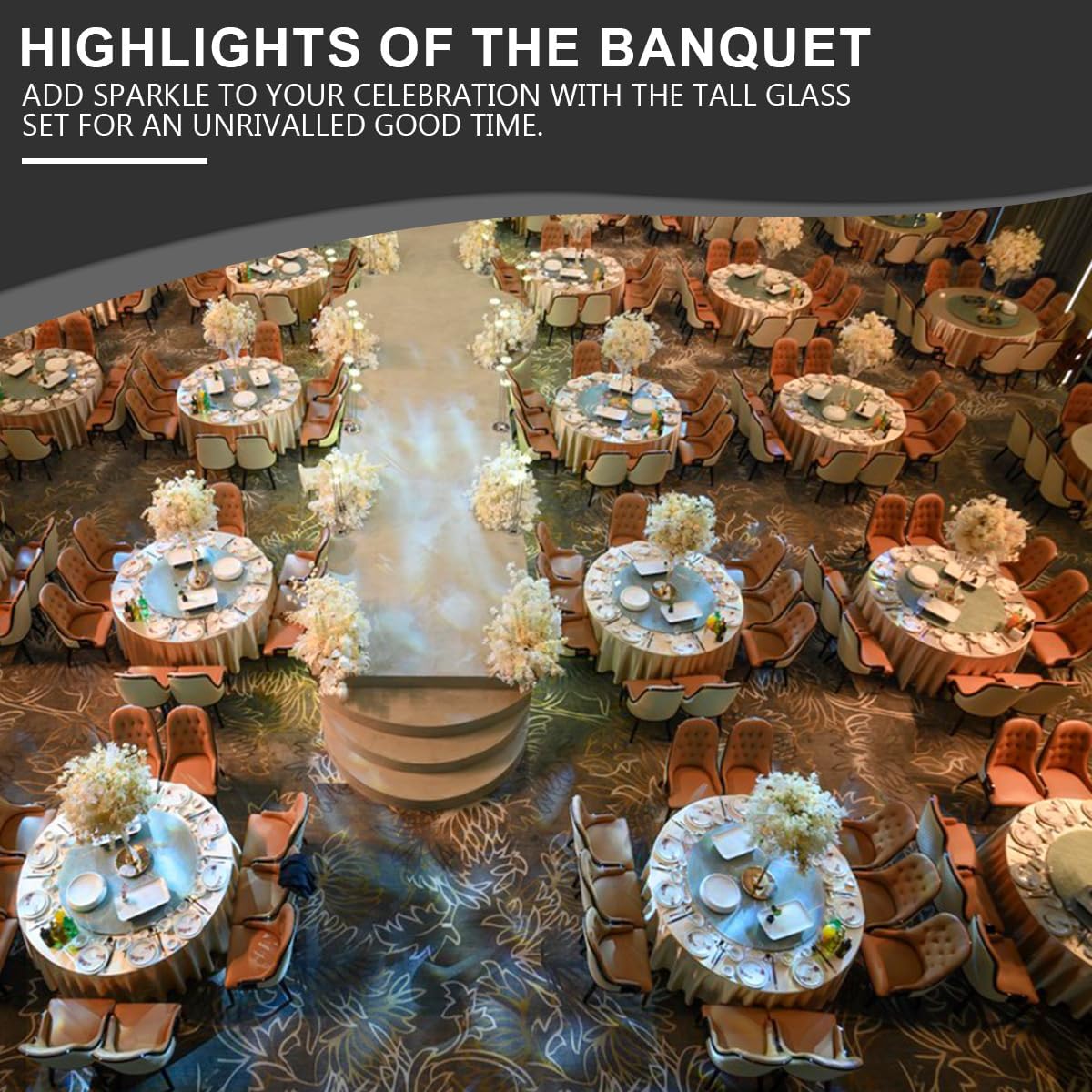 Set of 2 Wedding Champagne Glasses Bride and Groom Flutes Elegant Decorative Wine Glasses Premium Drinkware Sets for Parties Weddings Birthdays Anniversaries - Image 6