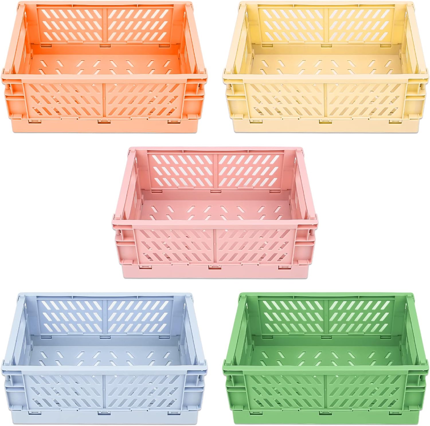 Gabrella Plastic Storage Baskets, Storage Bin Storage Box Mini