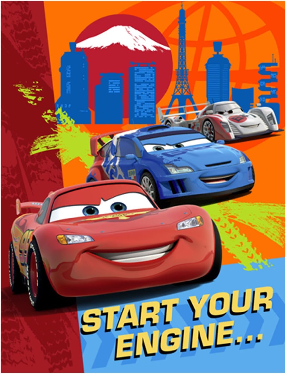 Disney Cars Invitations - 8/Pkg.