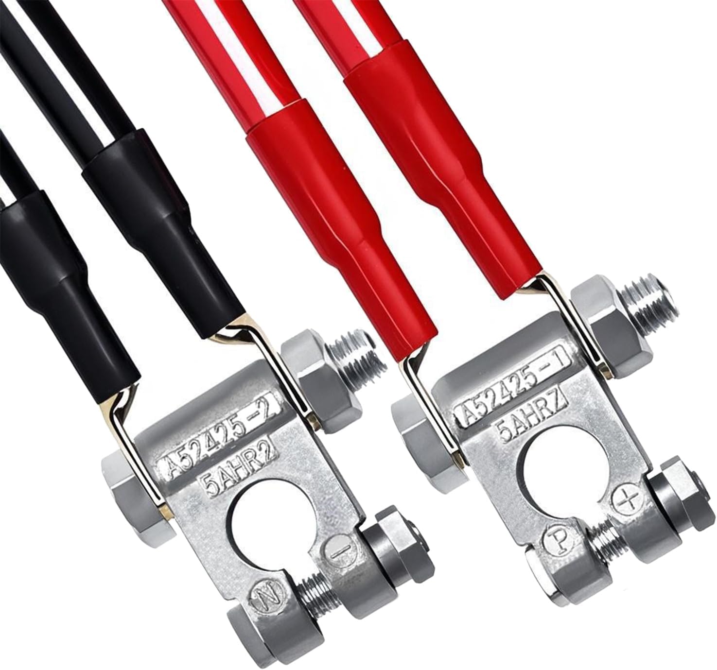 4 AWG Battery Cable+4 Pcs Battery Terminal