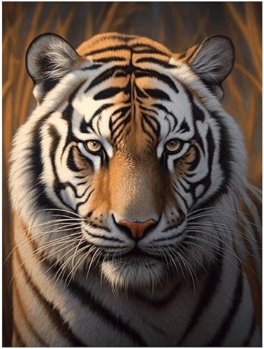 Miniatura 8 de Tiger Diamond Art Kits for Adults Diamond Art Diamond Painting DIY 5D Diamond Painting Kit Diamond Painting Kits for Adults Gem Art Square Diamond