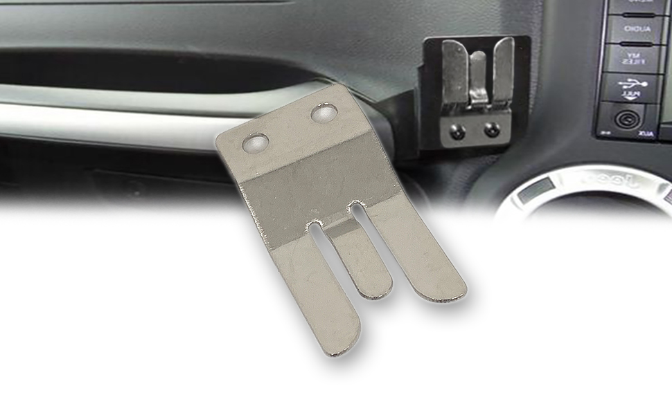 Supporto Clip Per Microfono Yaesu - Set Da 5 Pezzi Con Viti Per Radio CB - Foto 8