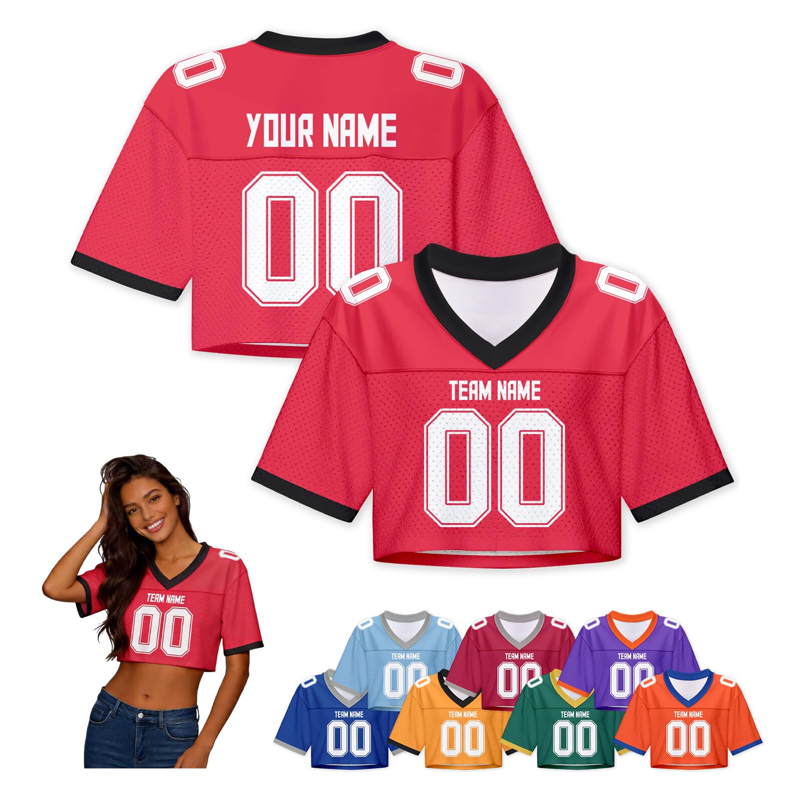 Custom College Women Football Jersey