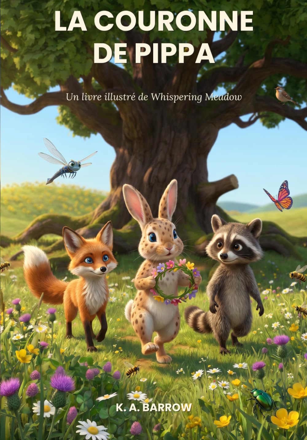 La couronne de Pippa: Un livre illustré de Whispering Meadow