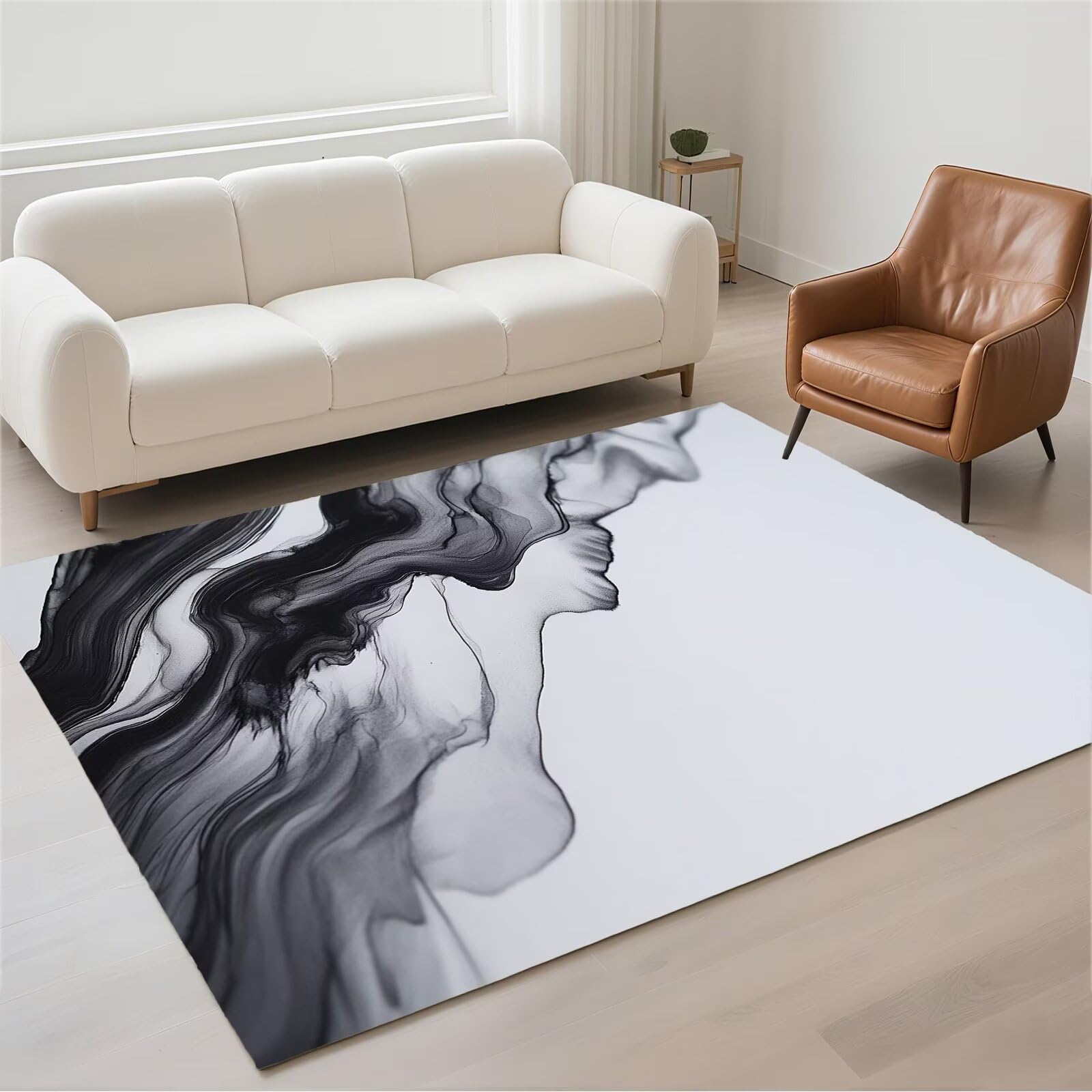 Carpet pour chambre adulte design marbre moderne et résistant de haute qualité