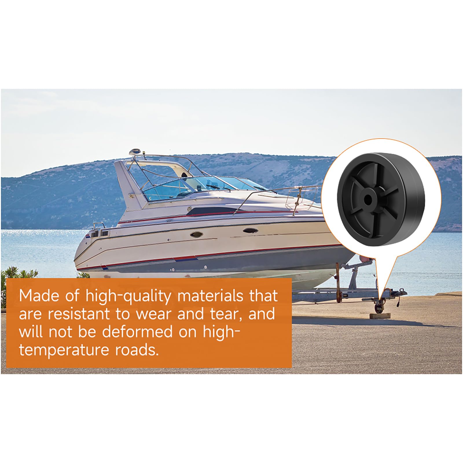 L50 Mini Load Wheel Kit for Manual Pallet Jack - Bronze