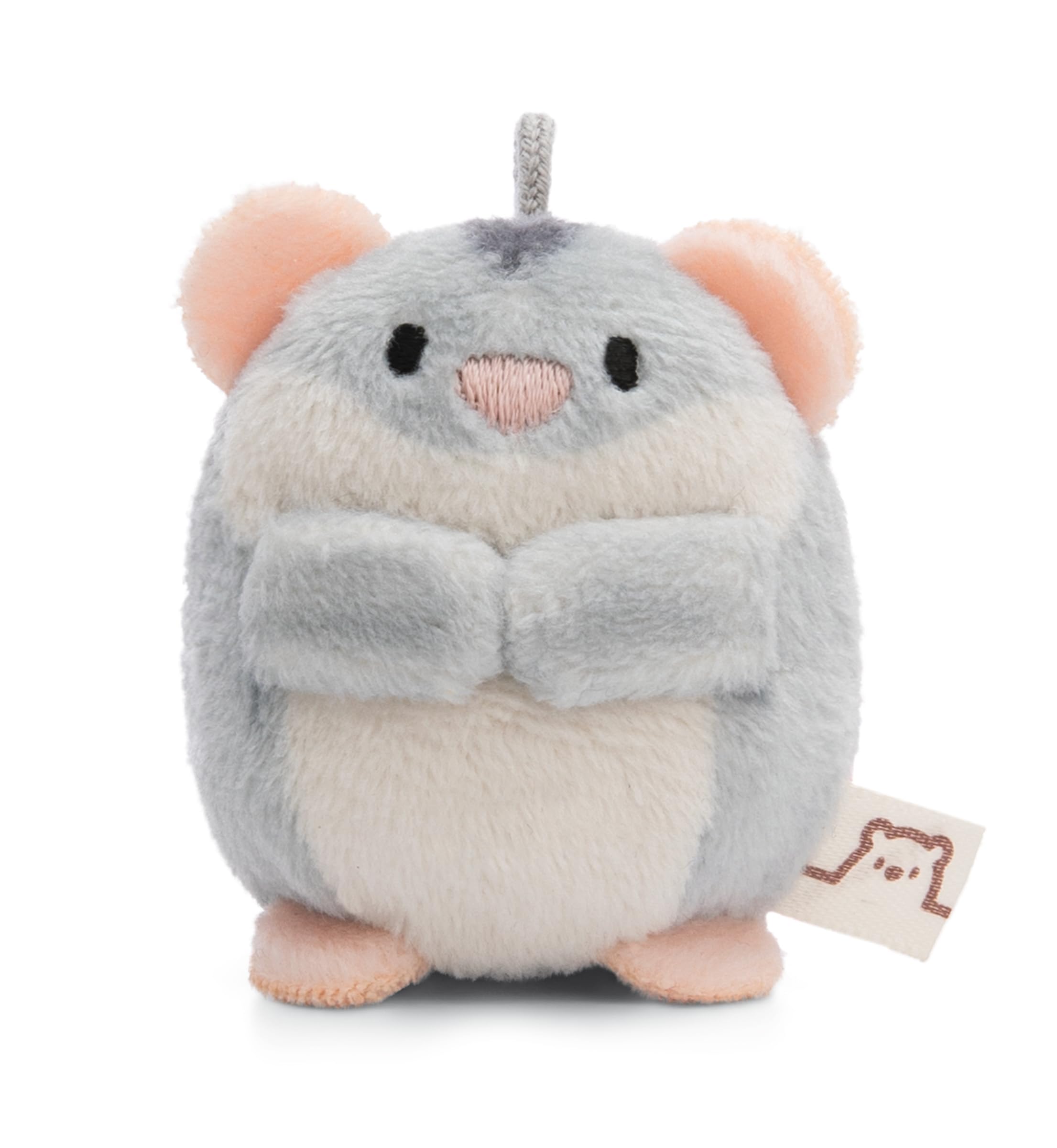 NICI Soft toy hamster Shai 5cm grey - Cuddly cute plush to snuggle and play with, for children & adults, great gift idea