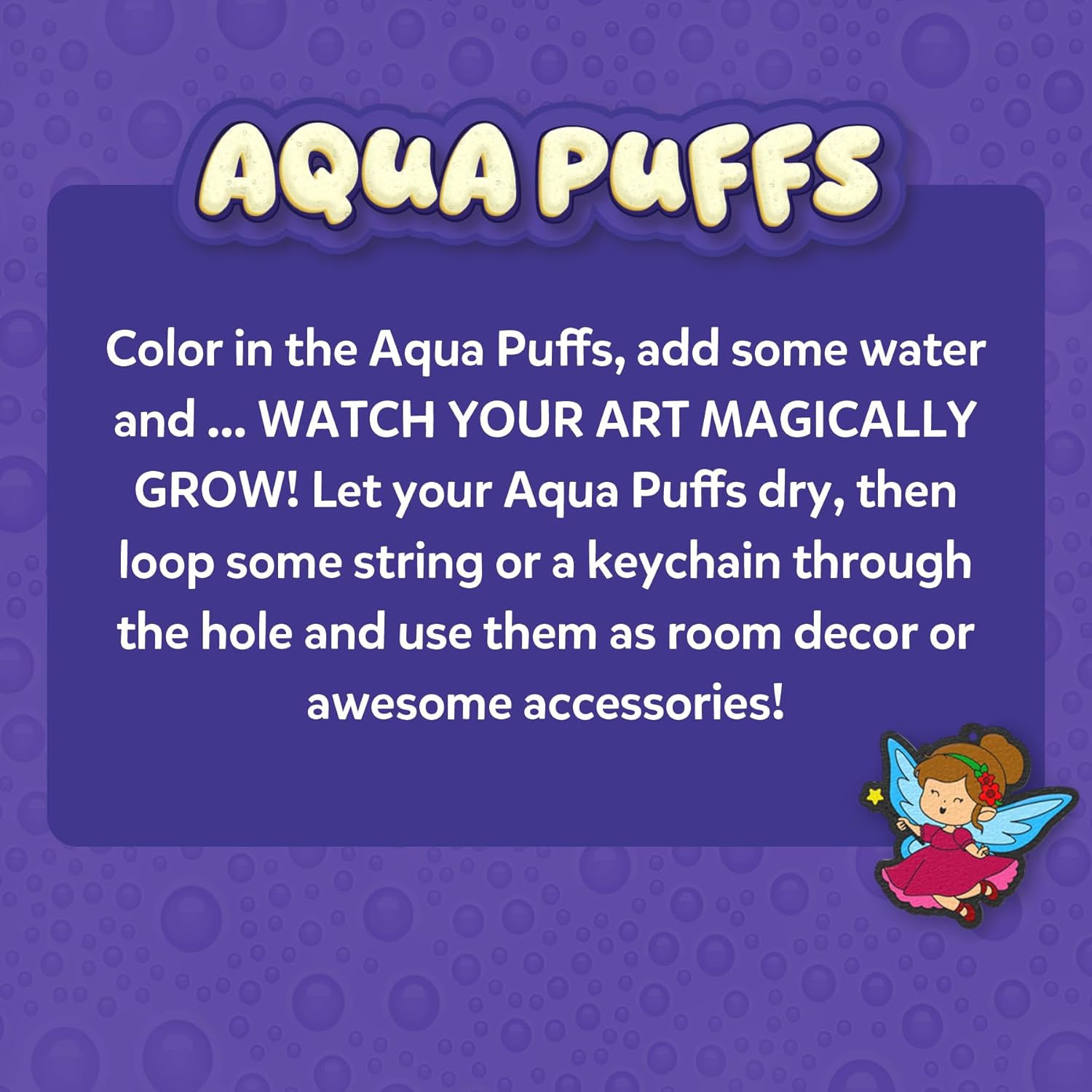 Skillmatics 3D Art Kit - Aqua Puffs Princesses & Unicorns, Mess-Free Paint by Number Craft for Kids, DIY Color & Inflate Activity, Travel & Creative Gift for Girls & Boys Ages 4, 5, 6, 7, 8, 9, 10 image 8 of 9 B0F9WFBTP5