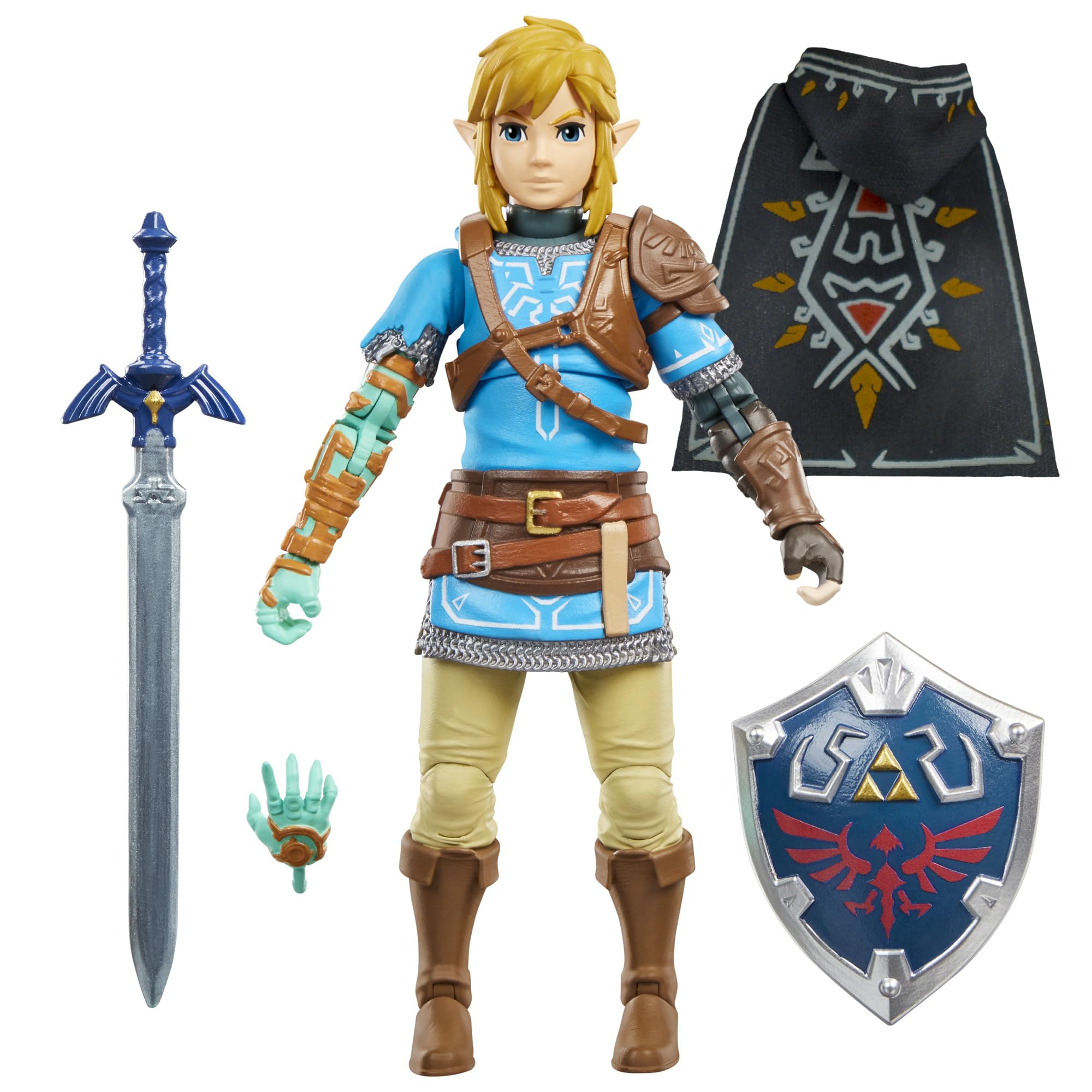 Hasbro The Legend of Zelda Heroes of Hyrule Link, The Legend of Zelda: Tears of the Kingdom Premium Collectible 15 cm Action Figure