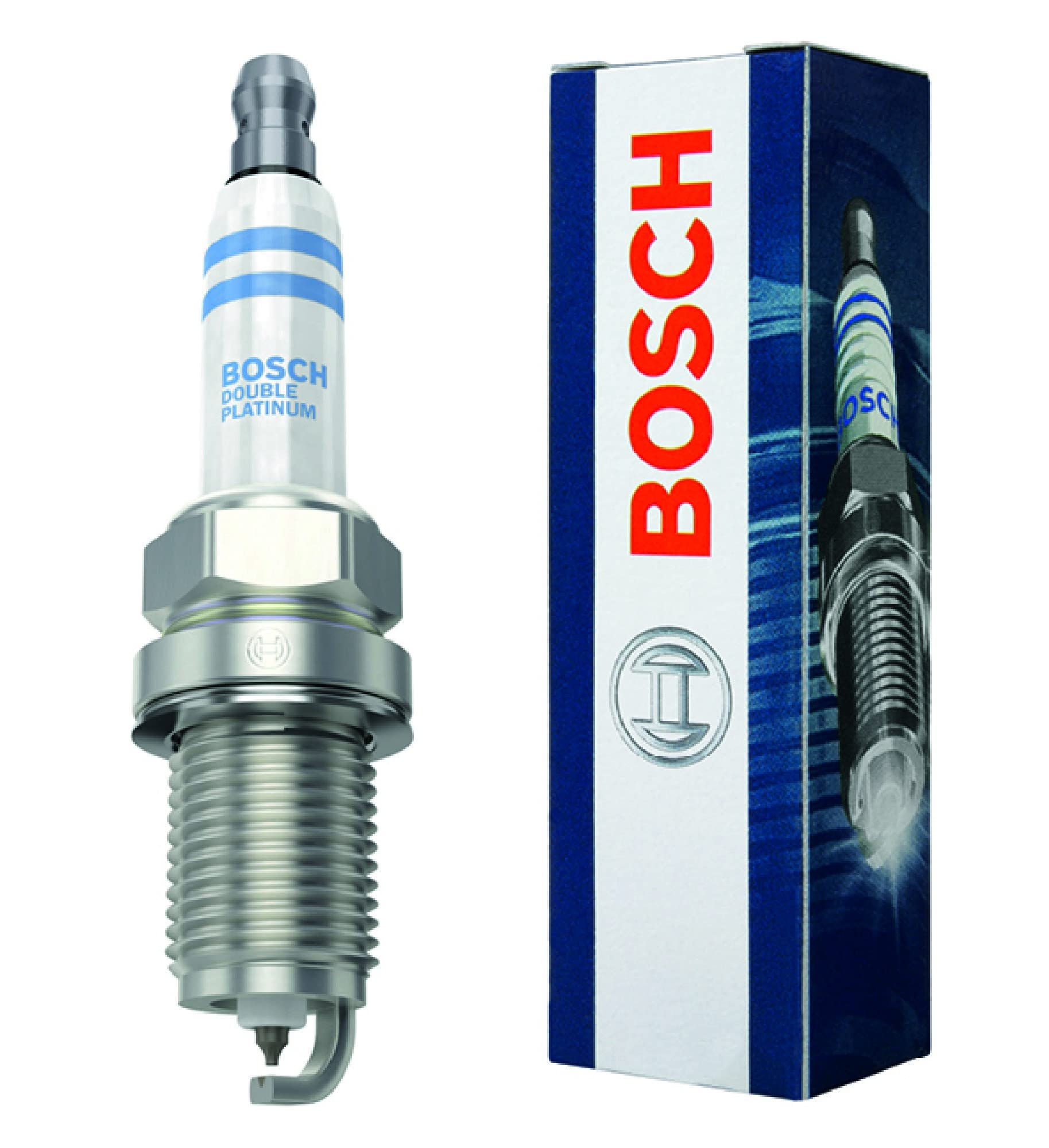 Bougie d'Allumage Double Platinum Bosch FR7KPP332 - Performance Fiable