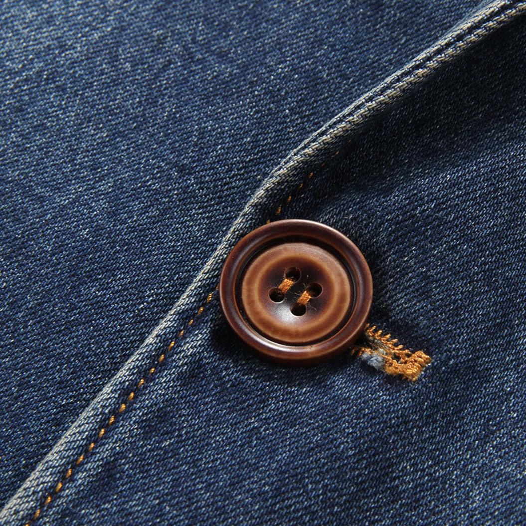 Męska kurtka dżinsowa, modna casualowa bawełniana kurtka wiatrówka, marynarka w stylu streetwear