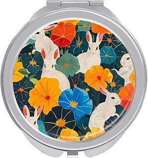 Makeup Mirror Playful Art Style Vanity Mirror...