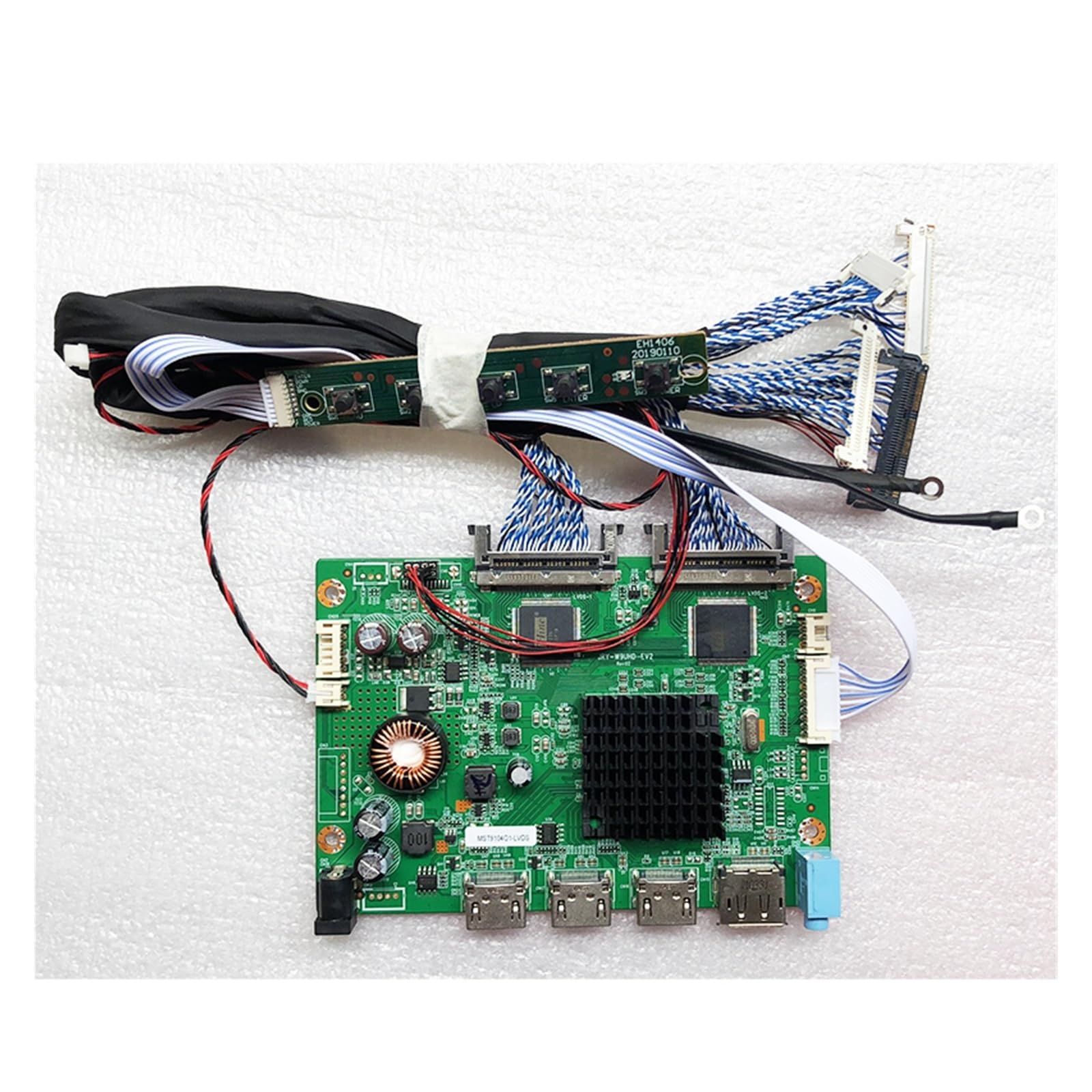 Compatibile con la scheda driver M270DAN02.6 2560x1440 144Hz LVDS LCD Screen Control Board HDMI-compatibile DP Port Input 4ch 10Bit 130Pin