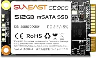 SUNEAST mSATA SSD 512GB 新品未開封 Amazon | SUNEAST サンイースト SSD 内蔵SSD mSATA 3.0 6Gb/s 3D