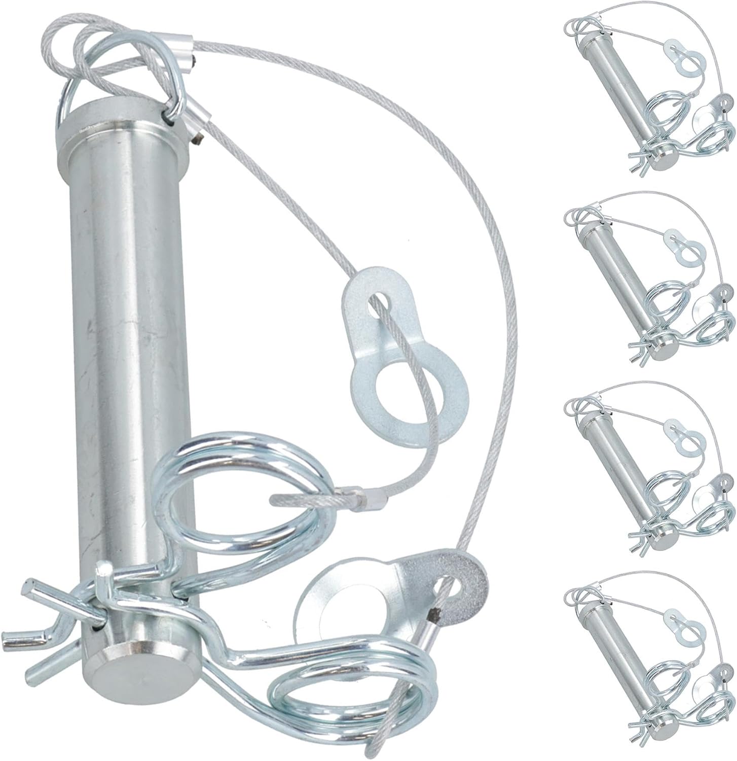 25mm Replacement Trailer Tow Hitch Pin Tow Ball Coupling 3.5 Ton Capacity 5pc