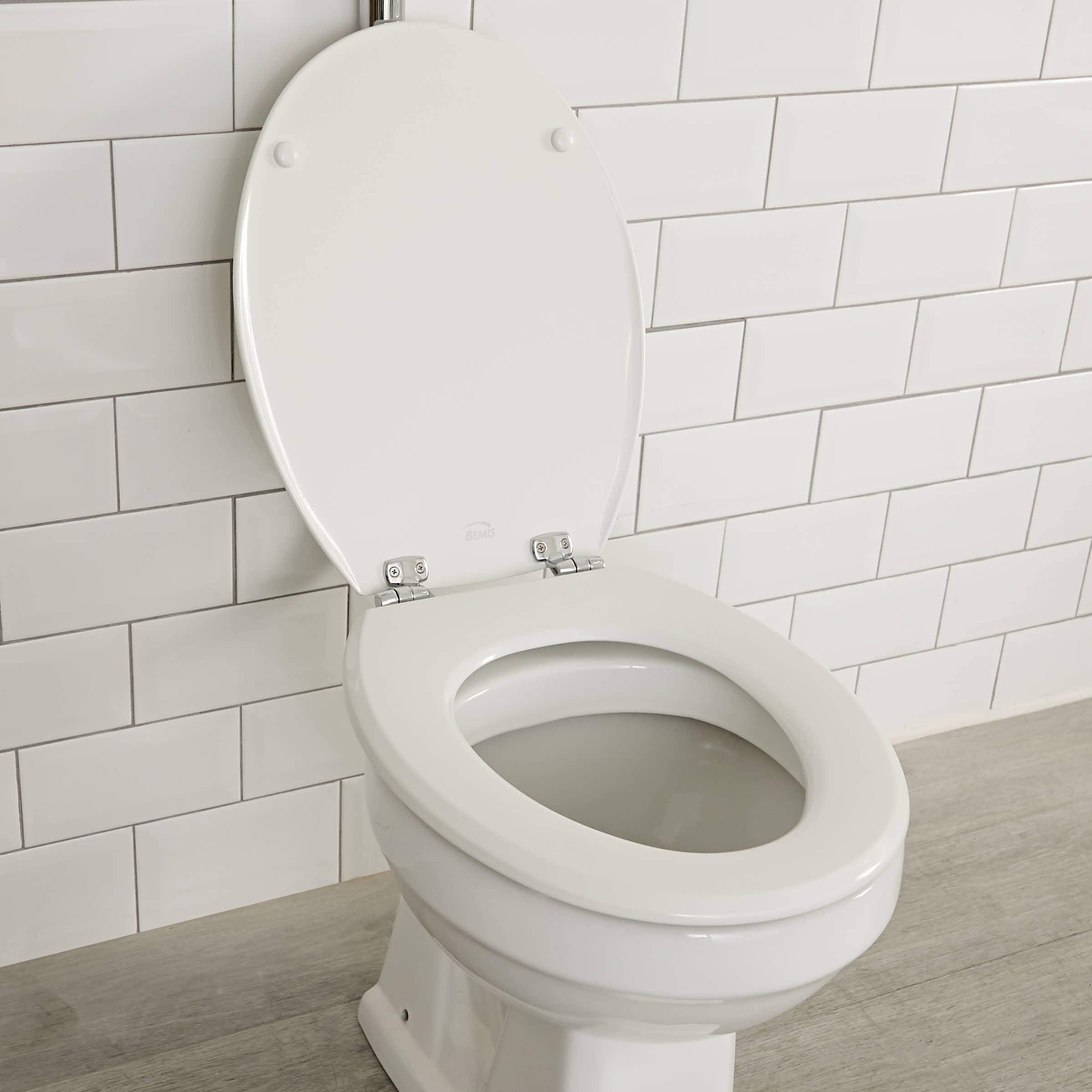 Milano Richmond - Traditional Comfort Height Back To Wall Toilet With White Seat Choice Of Finish 123814