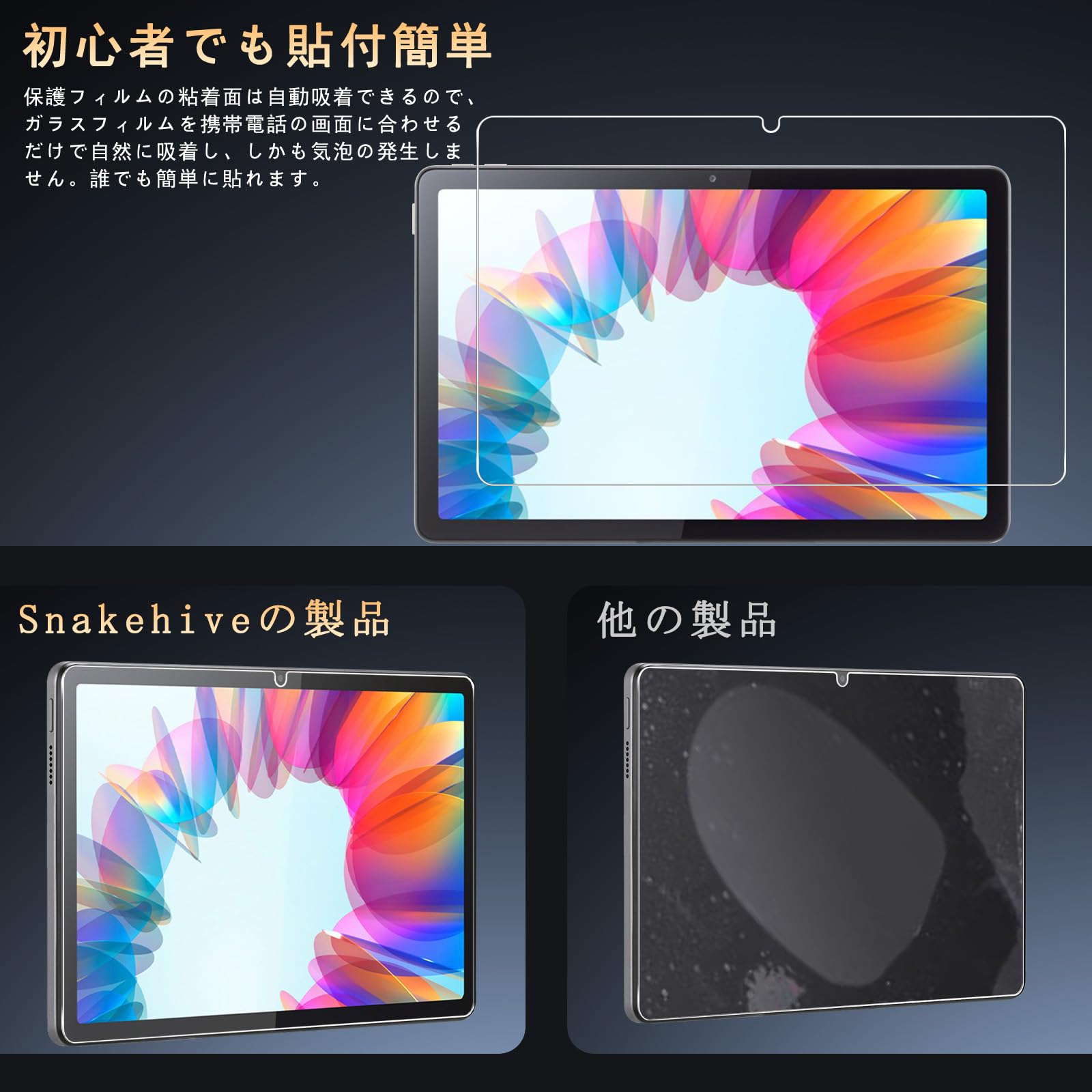 Amazon | 対応 Lenovo Tab M10a 5G LET02 / Tab7 / Tab M10 5G ガラス