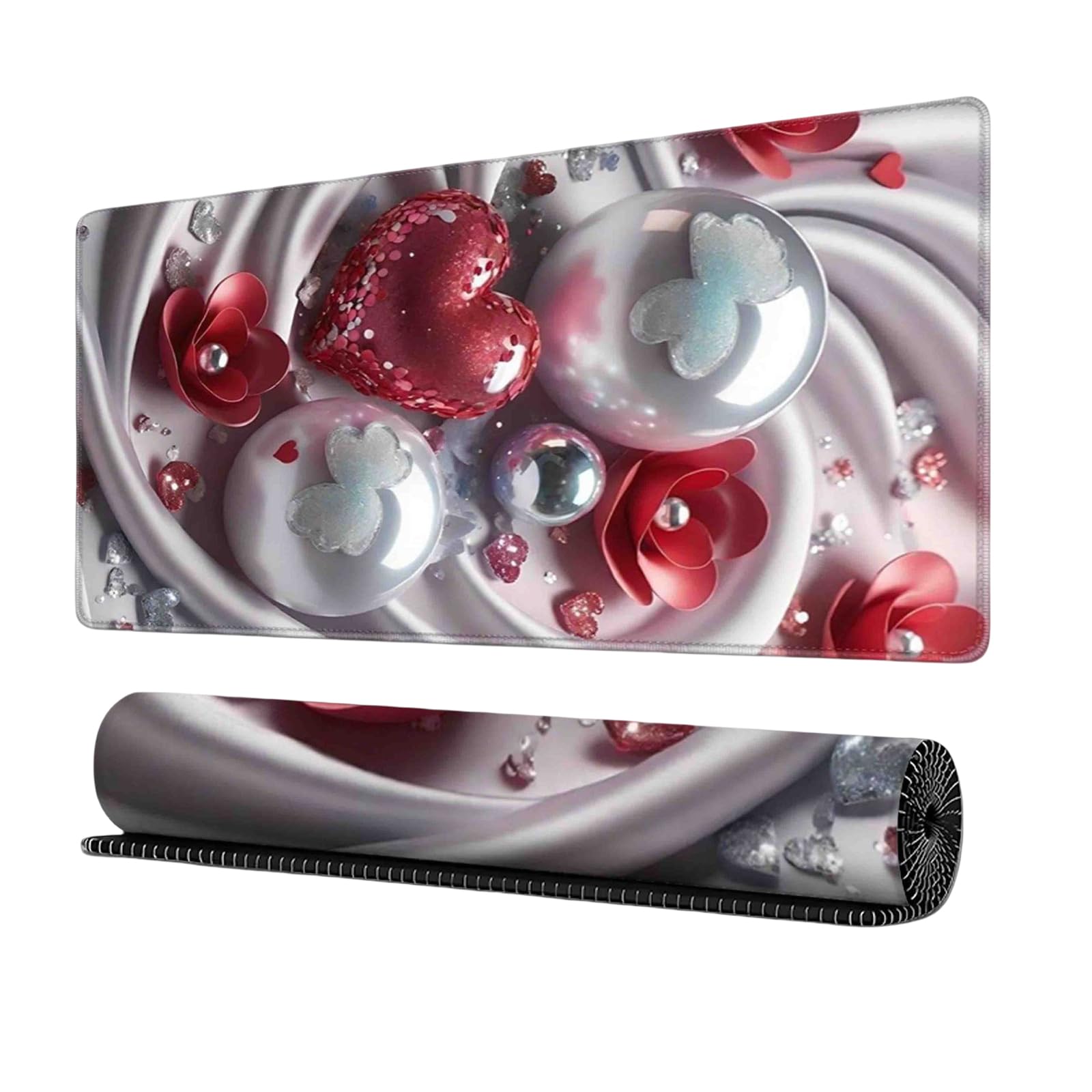 Tapis de souris grand format antidérapant pour clavier stable - 7