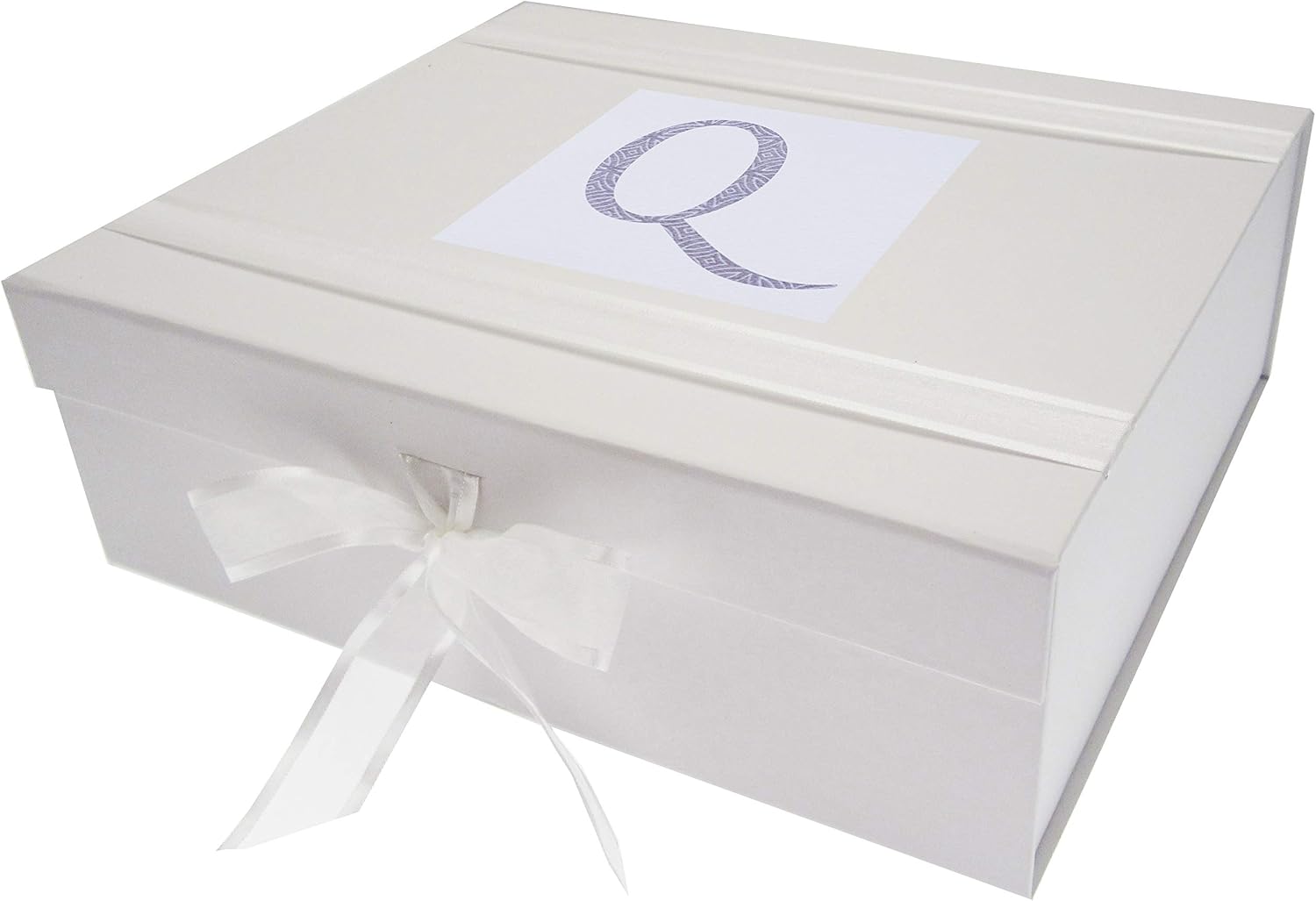 WHITE COTTON CARDS Open Design Albero, Grande Scatola dei ricordi, Board, Bianco, 27.2 x 32 x 11 cm