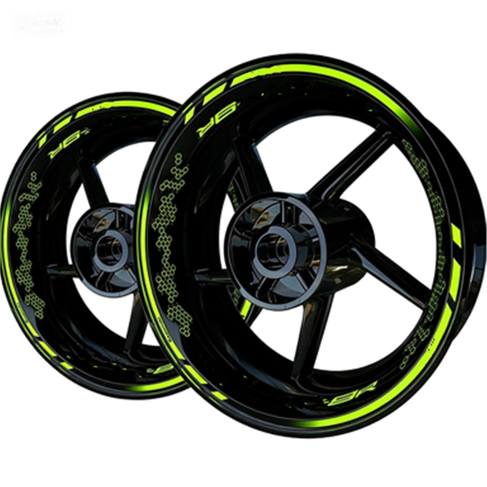 Motorcycle Reflective Wheel Rim Stripe Decal for Kawasaki for Ninja for ZX-9R