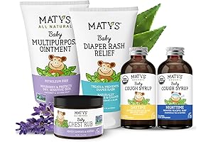 Matys Baby Essentials Kit: 5-Piece Organic Care for Newborns