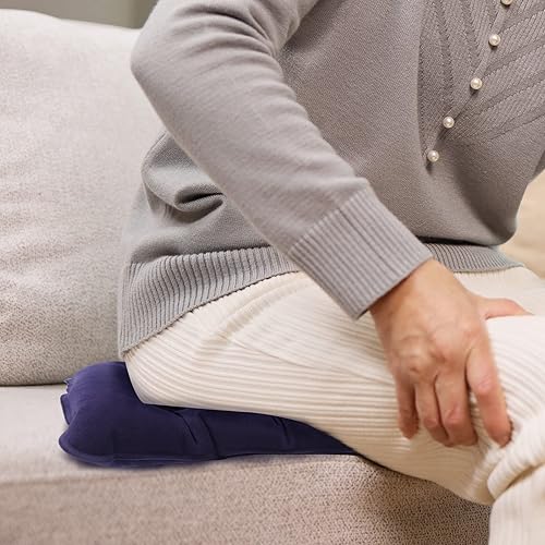 Miniatura 4 de Cojines de asiento inflables para aliviar la presión, cojín de aire para silla de ruedas para úlceras de cama, cómodos cojines inflables