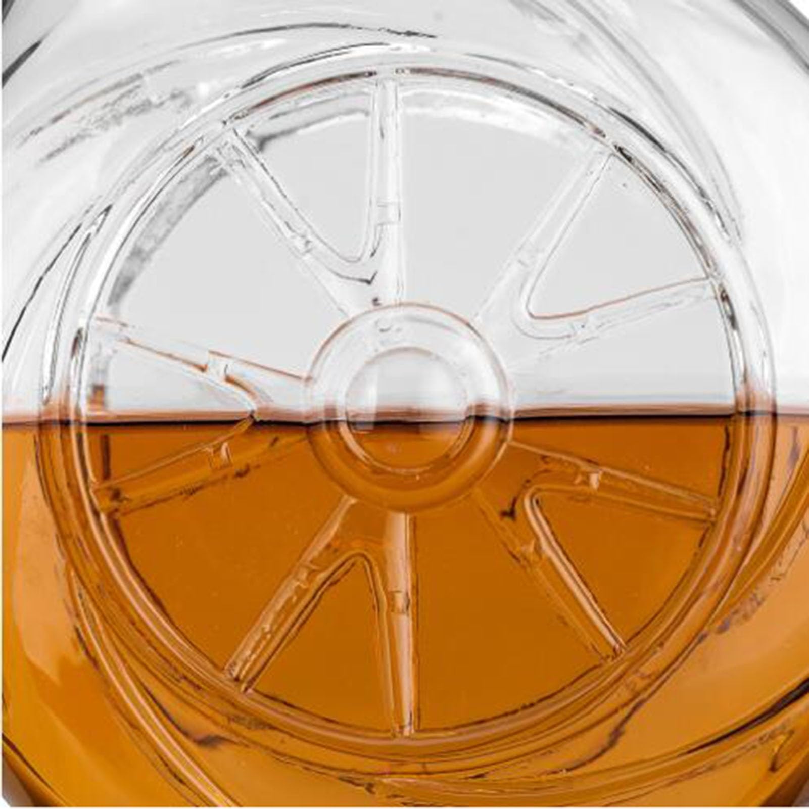 bottiglia per liquori a forma di animale, Decanter for whisky con soffiatore retrò