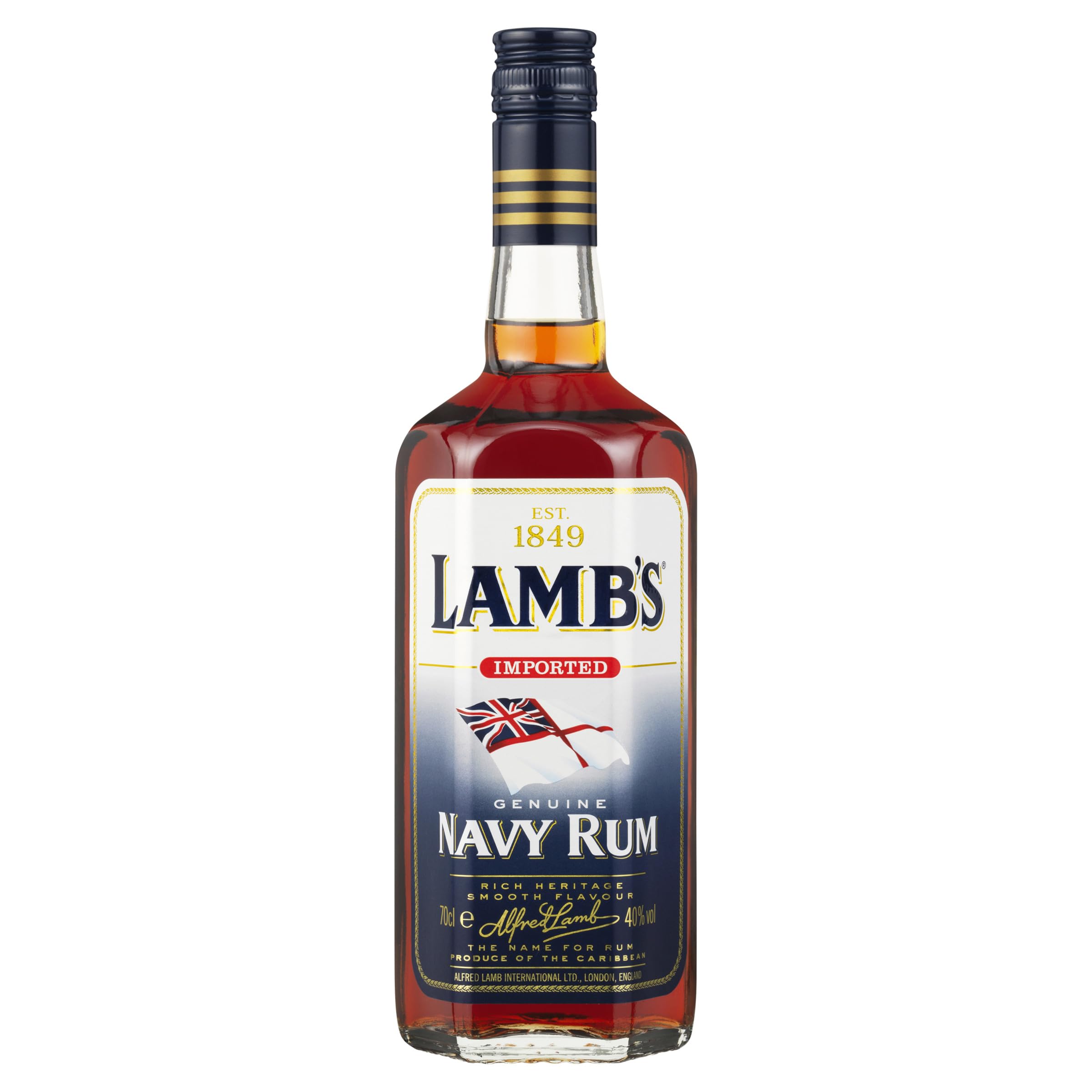 Lambs Navy Rum, 1L (packaging may vary)